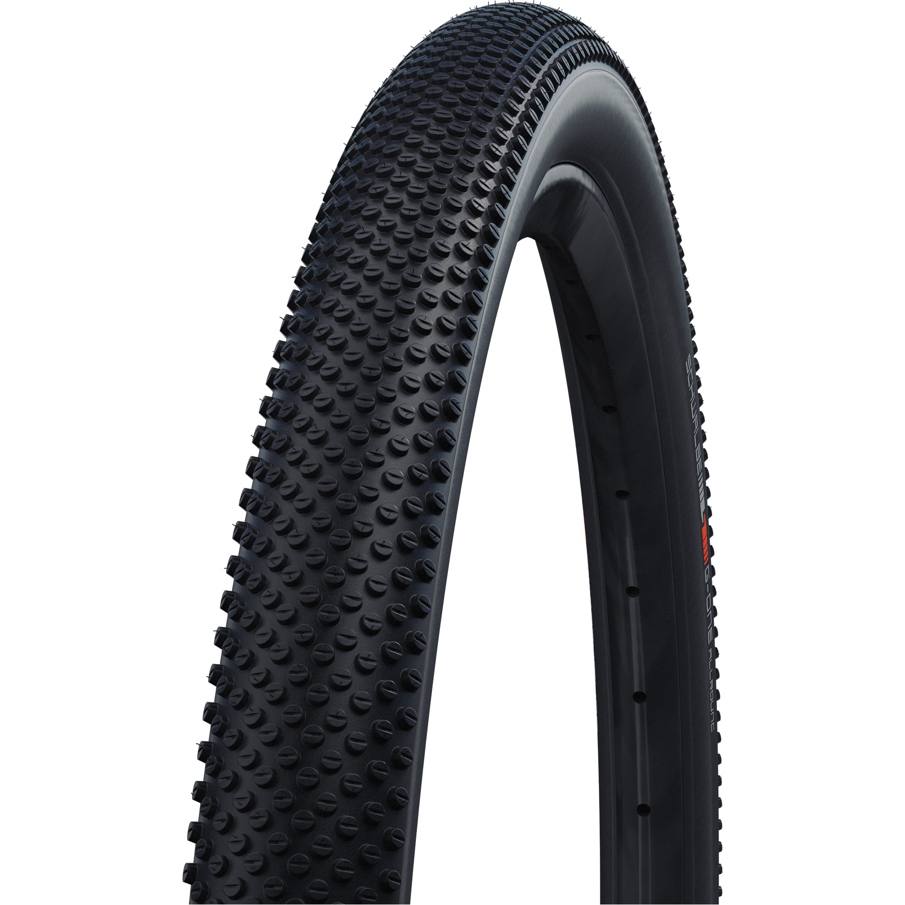 Image of Schwalbe G-One Allround Folding Tire - Gravel | Evolution | Addix Speedgrip | Super Ground | TLEasy - E25 - 57-622 | Black