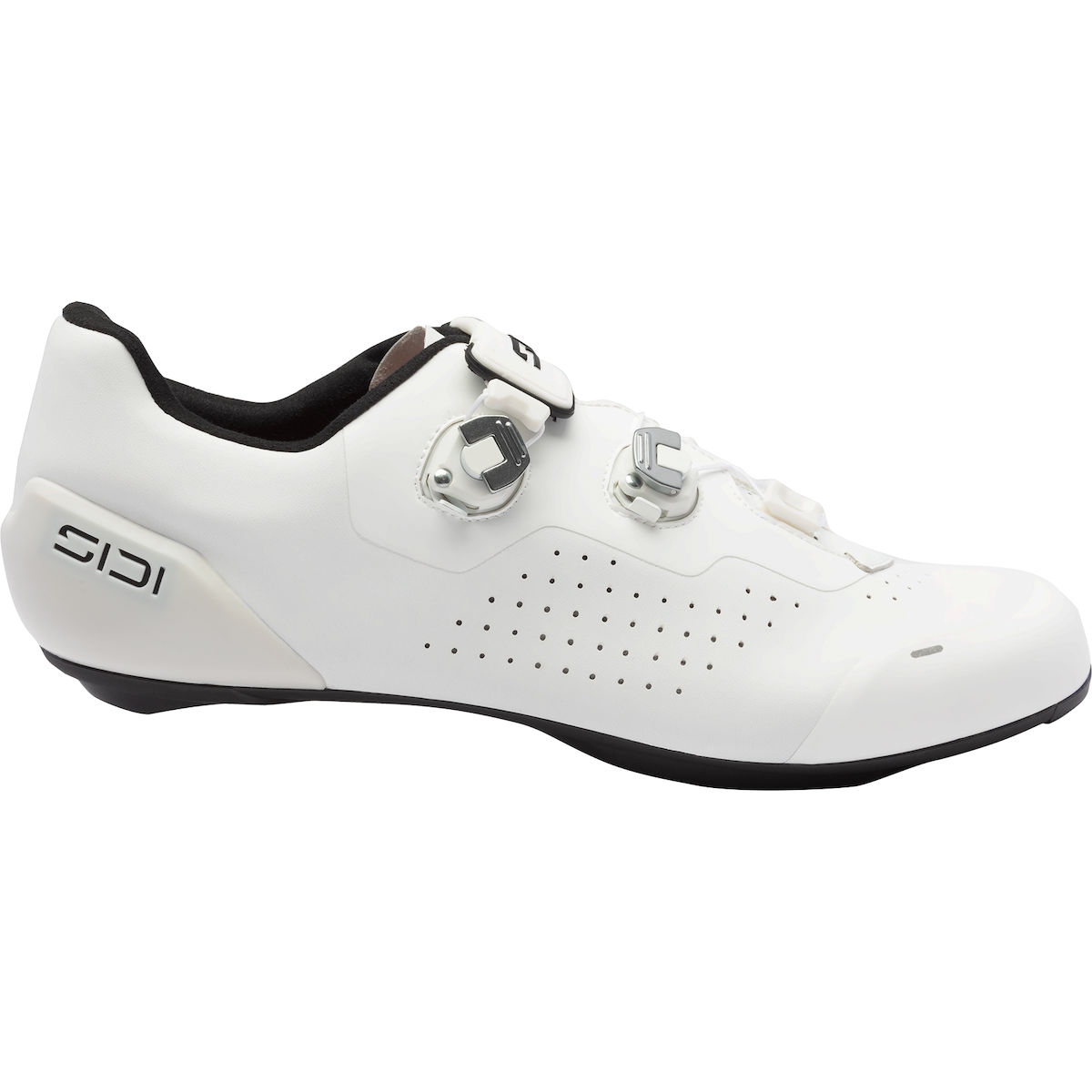 SIDI GENIUS 7 ホワイト 41.5 Sidi Genius X Microfiber Road Cycling Shoes - White | BIKE24