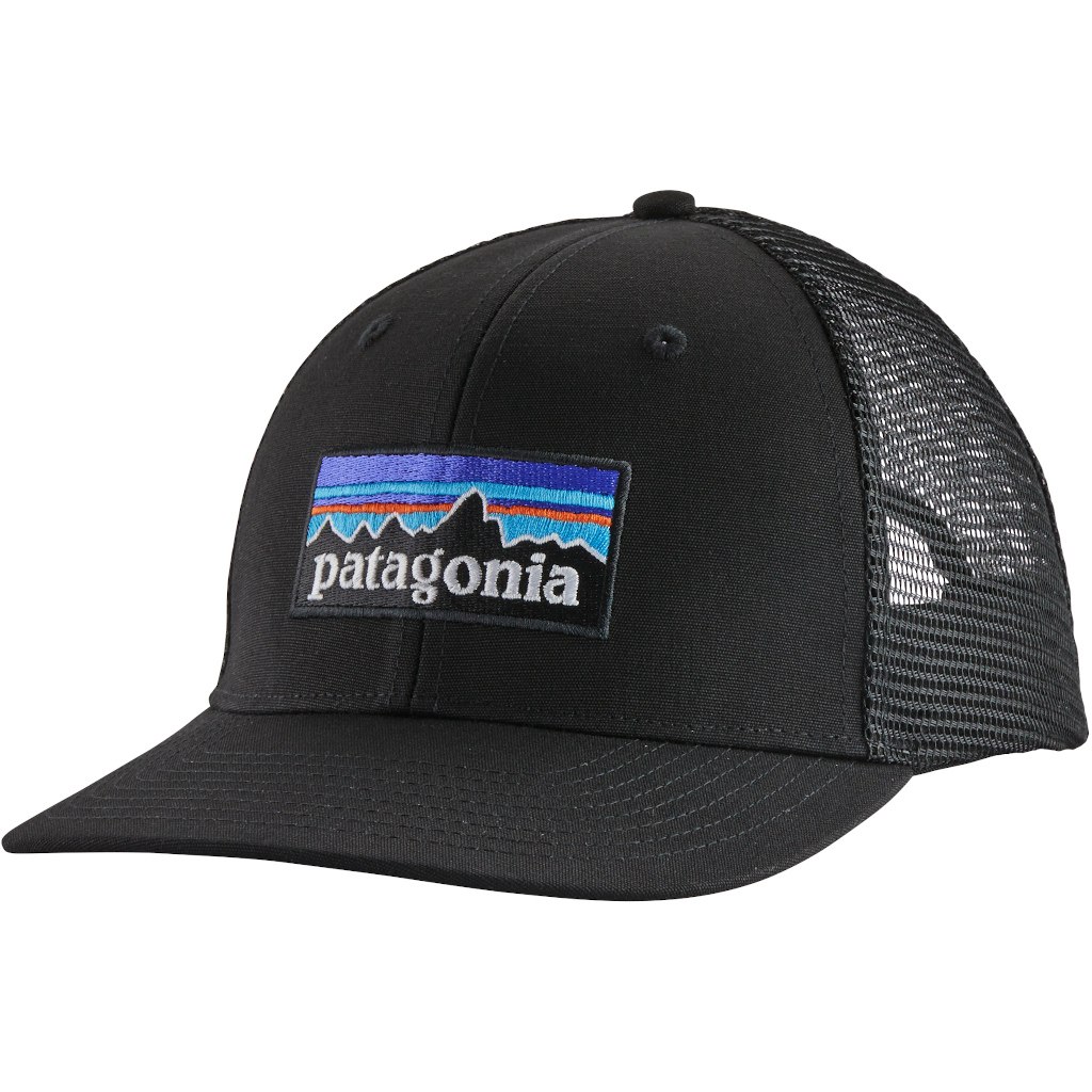 Bild von Patagonia P-6 Logo Trucker Cap - Black