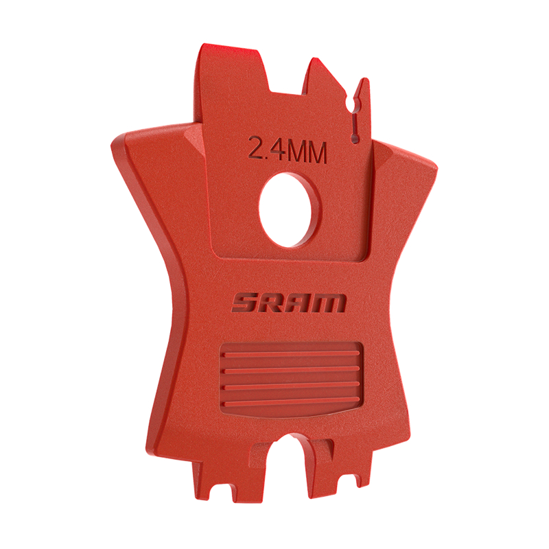 Produktbild von SRAM Bremsbelags-Abstandshalter 2,4 mm - 2 Stück - 11.5018.062.001