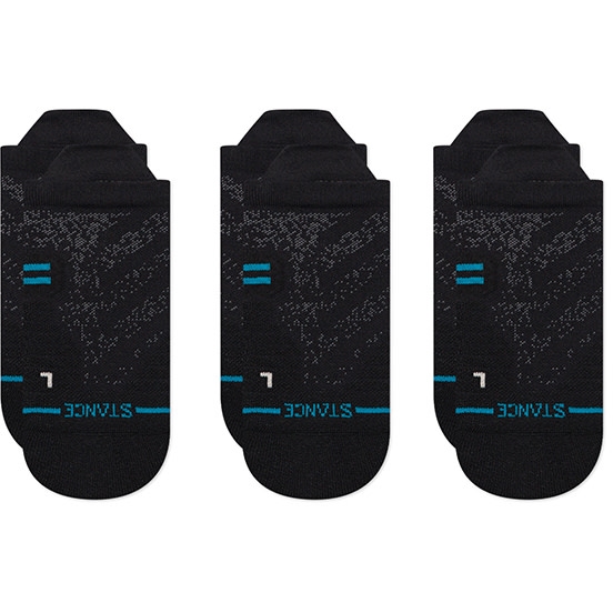 Productfoto van Stance Athletic Tab Sokken Set van 3 Unisex - zwart