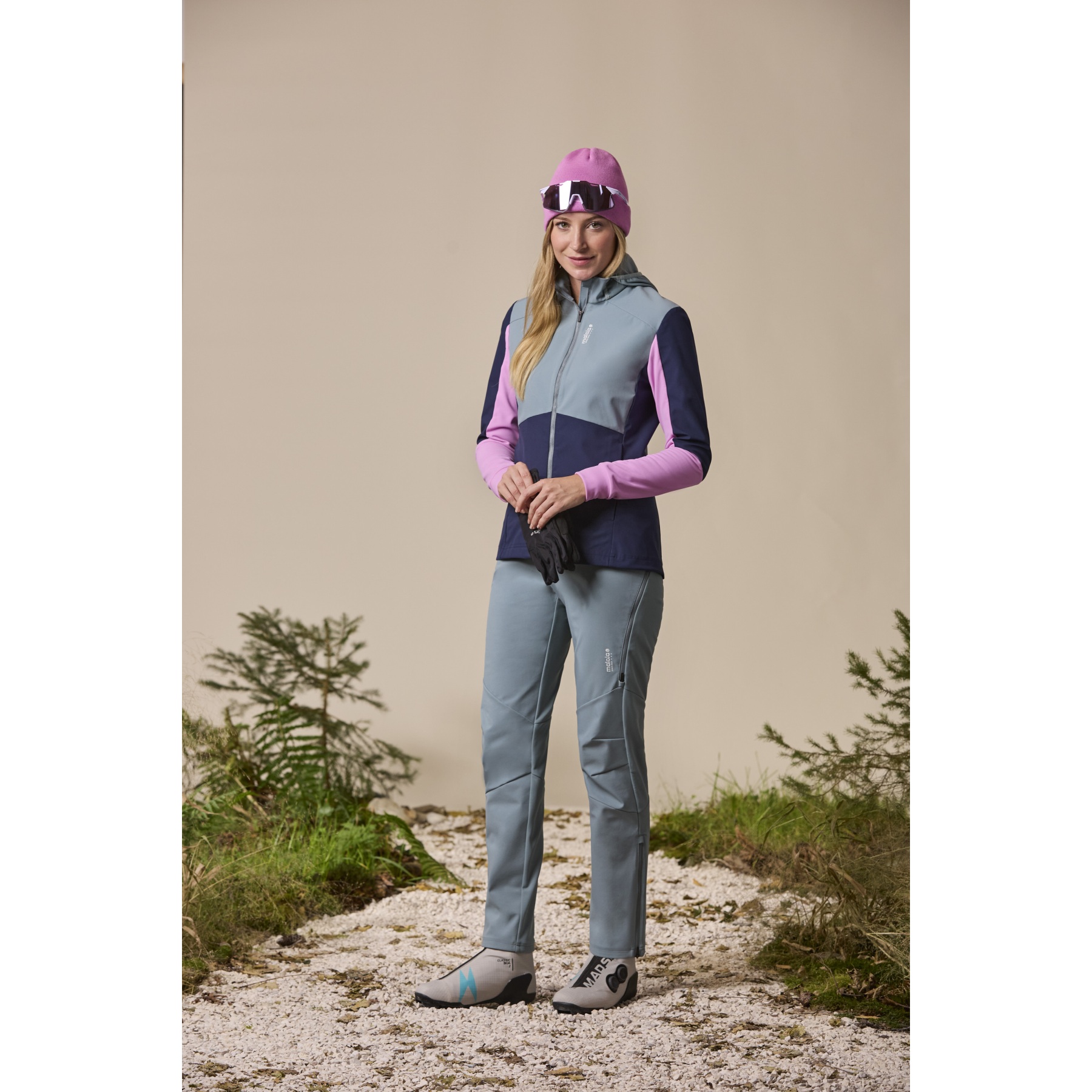 Maloja NeshaM. Nordic Hybrid Softshell Jacket Women - shaded
