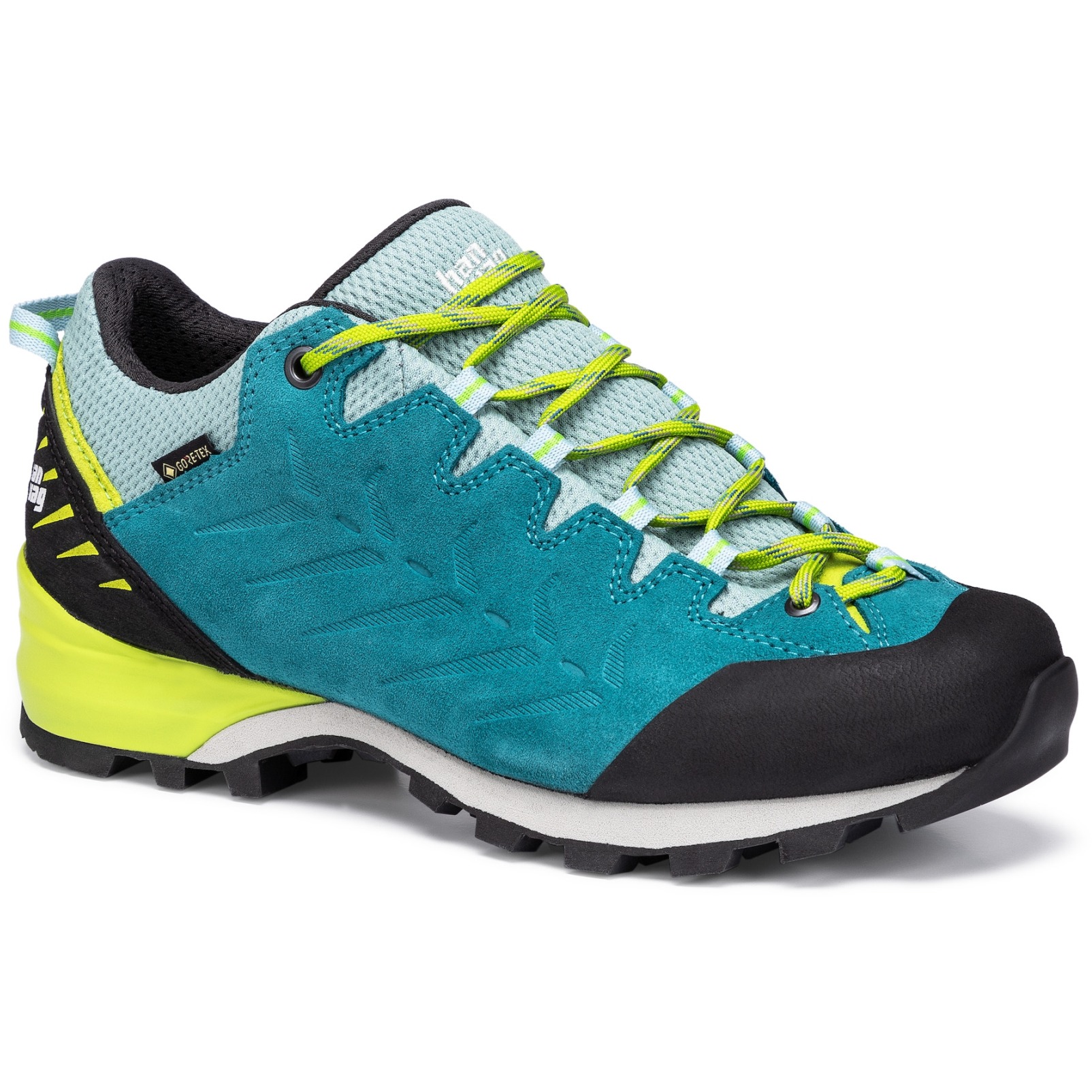 Picture of Hanwag Makra Pro Low GTX Approach Shoes Women - Icefall/Sulphur
