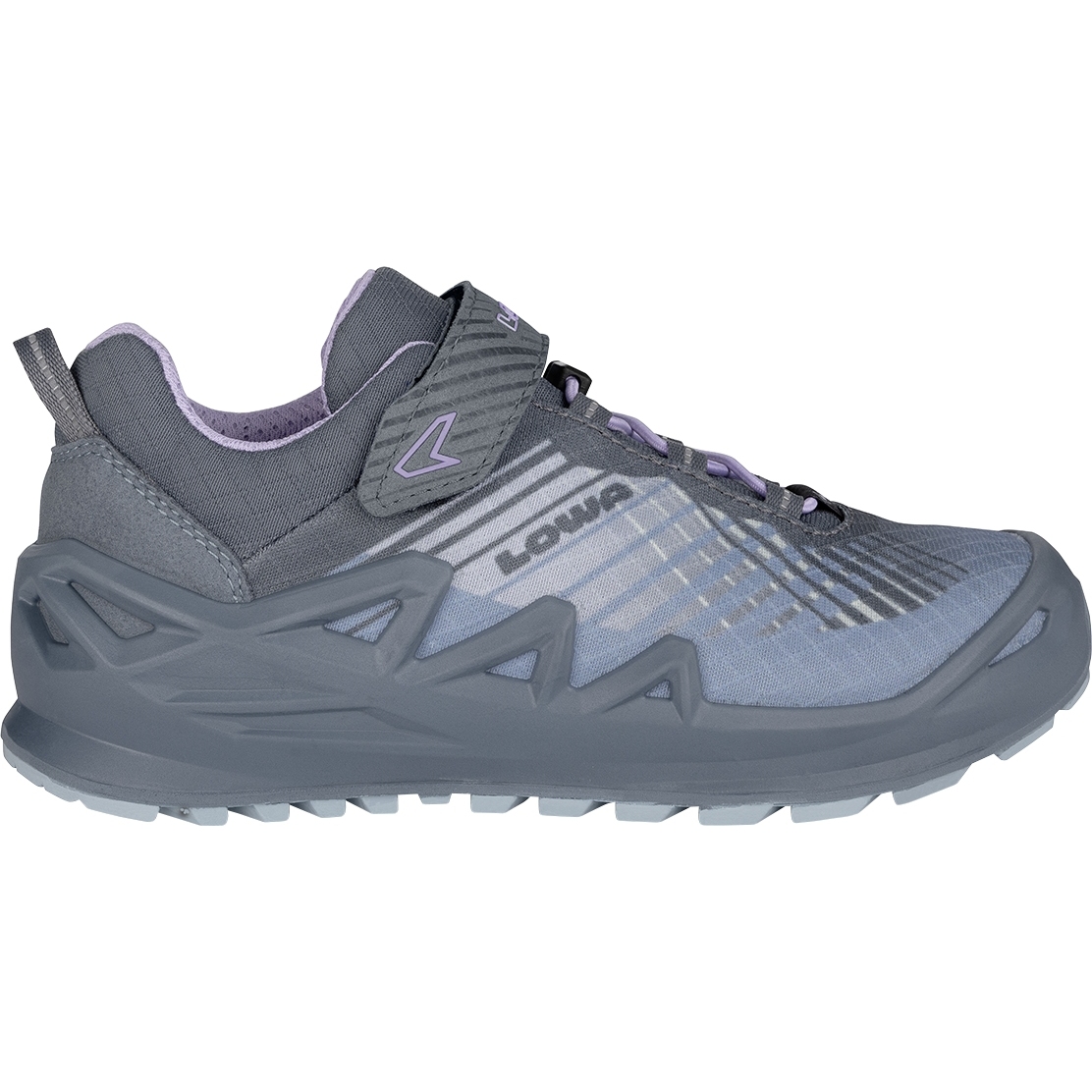 Produktbild von LOWA Merger GTX Junior VCR Lo Schuhe Kinder - eisblau/lila (Größe 27-35)