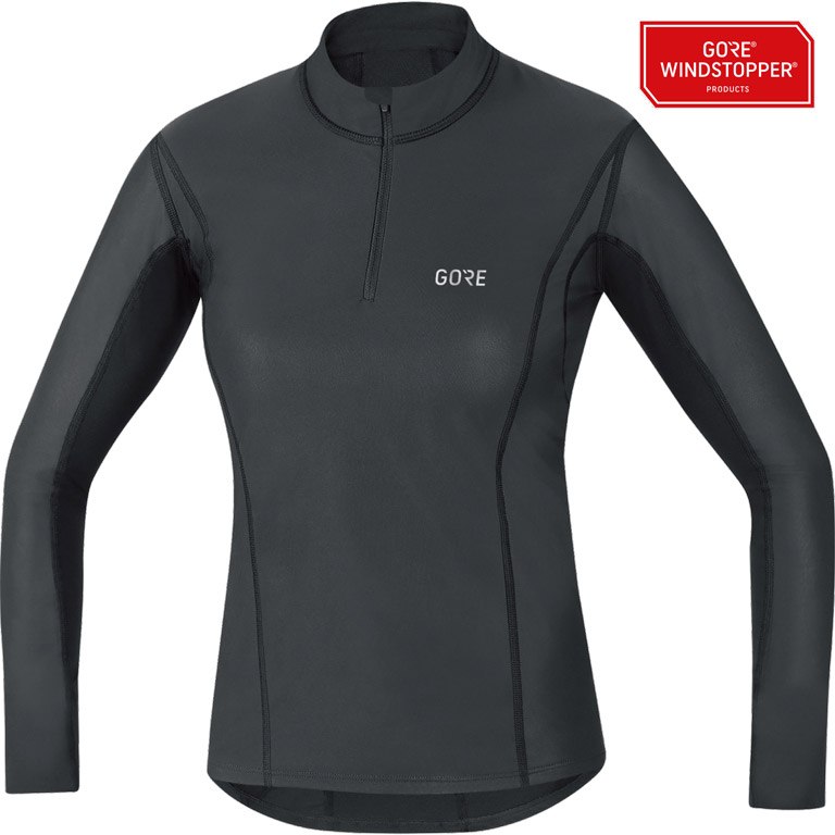 Picture of GOREWEAR M Women GORE® WINDSTOPPER® Base Layer Thermo Turtleneck - black 9900