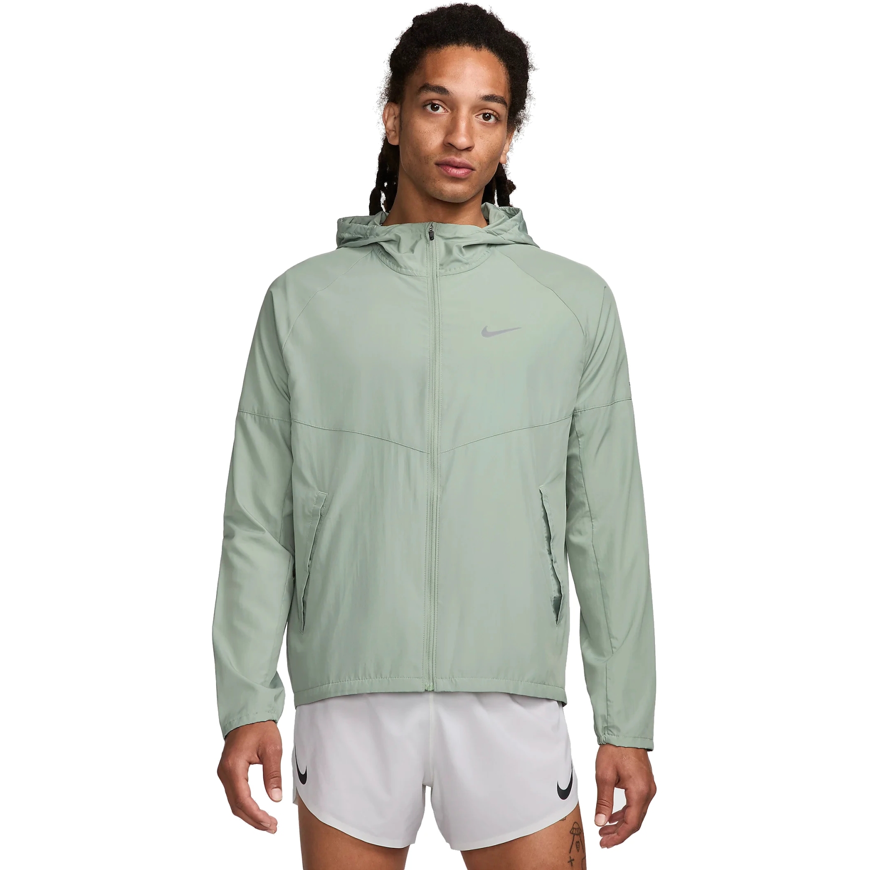 Nike Repel Miler Running Jacket Men jade horizon reflective silver DD4746 370