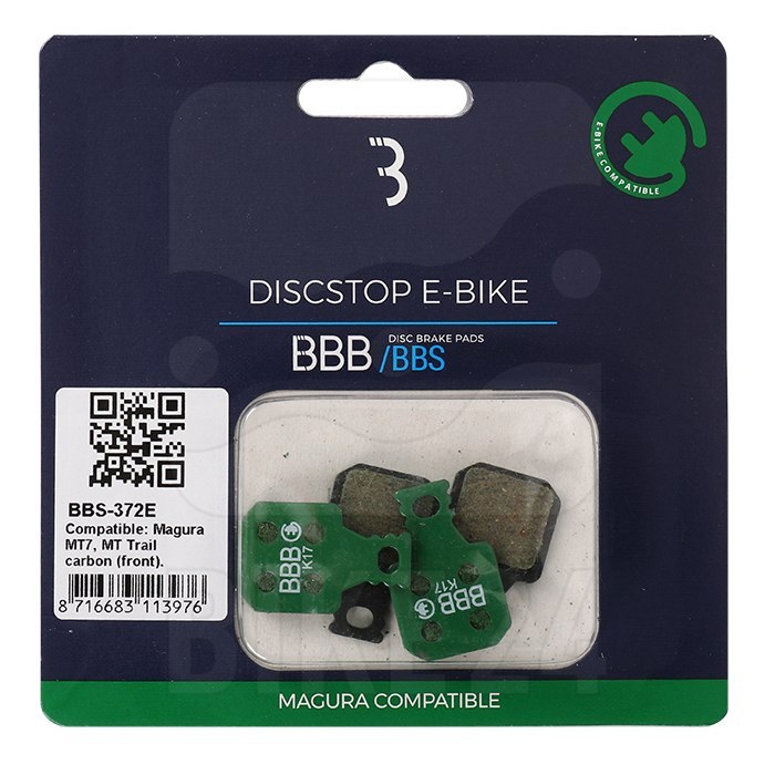 Produktbild von BBB Cycling DiscStop BBS-372E E-Bike Bremsbeläge für Magura MT7