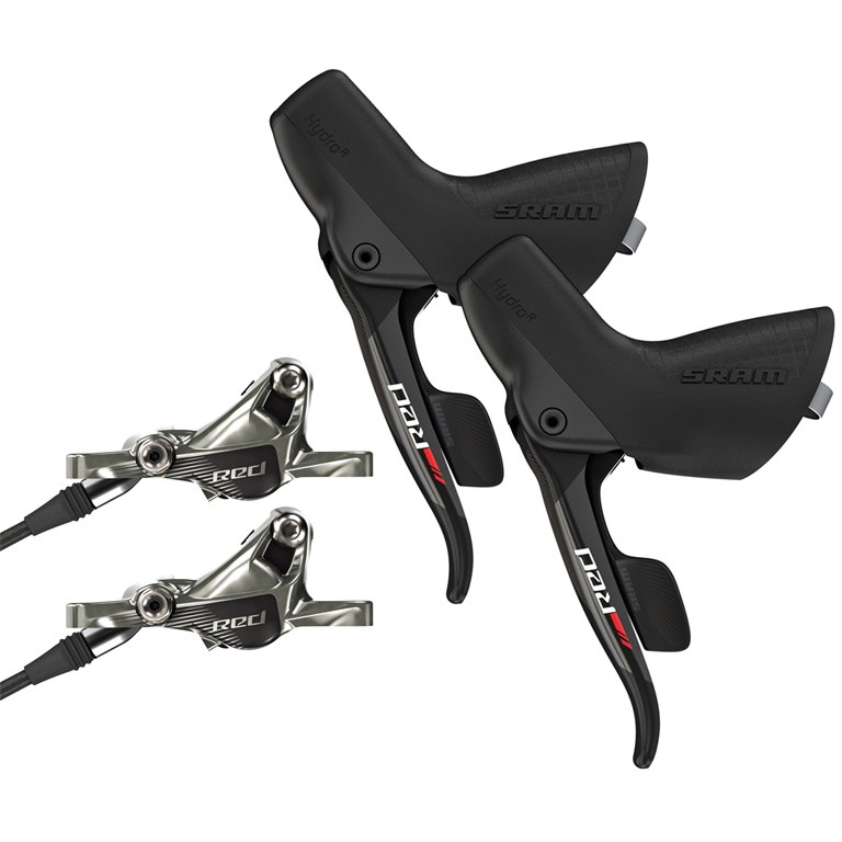 Picture of SRAM RED HRD Shift-Brake Control + Hydraulic Disc Brakes - Postmount - Set 2x11-speed / front+rear
