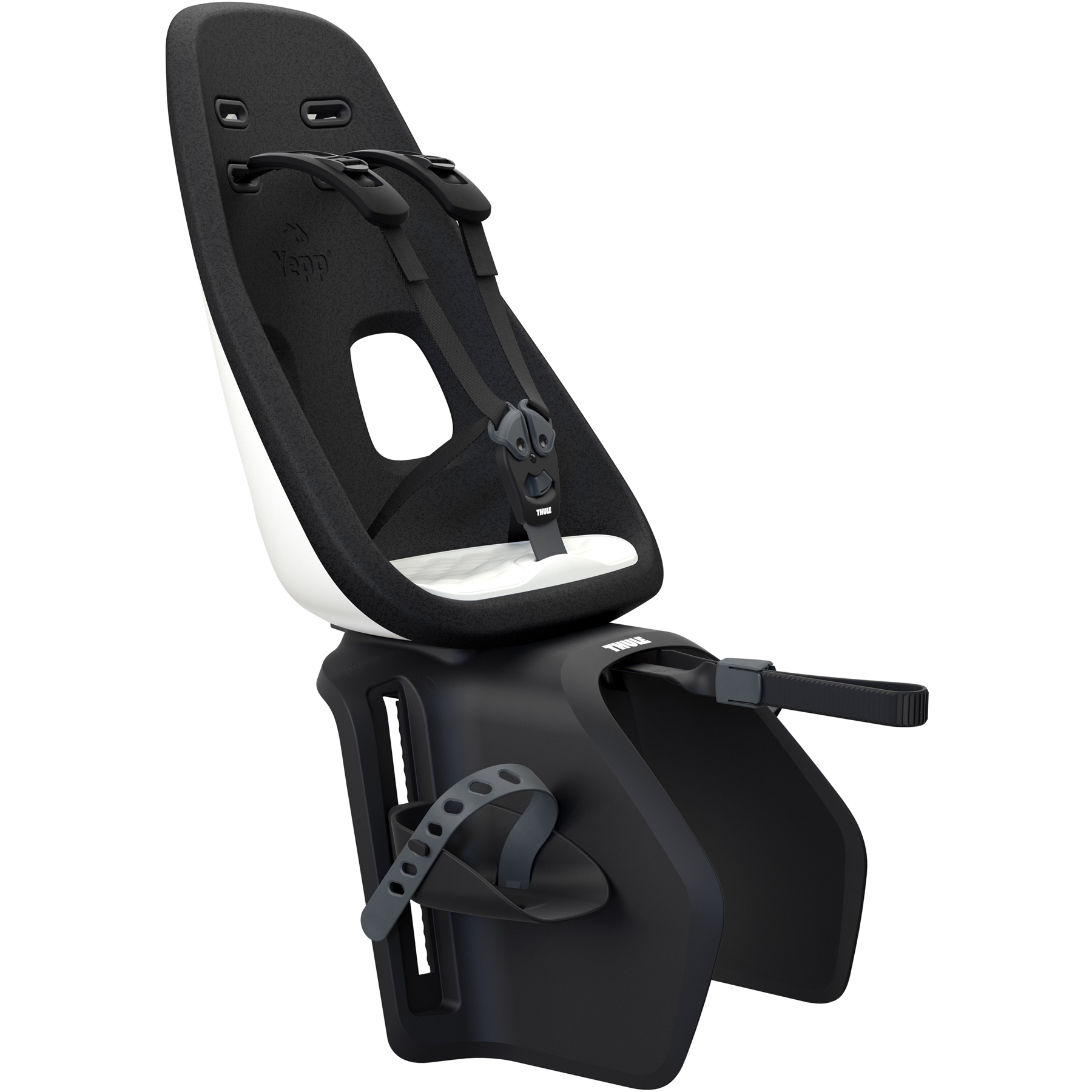 Thule Yepp Nexxt Maxi Child Bike Seat - Rack Mounted - Snow White