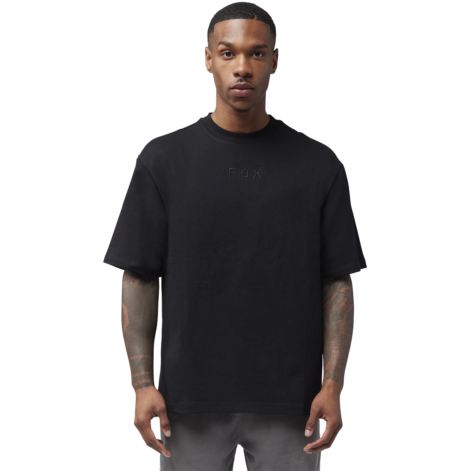 Produktbild von FOX Wordmark Oversized Kurzarmshirt Herren - schwarz