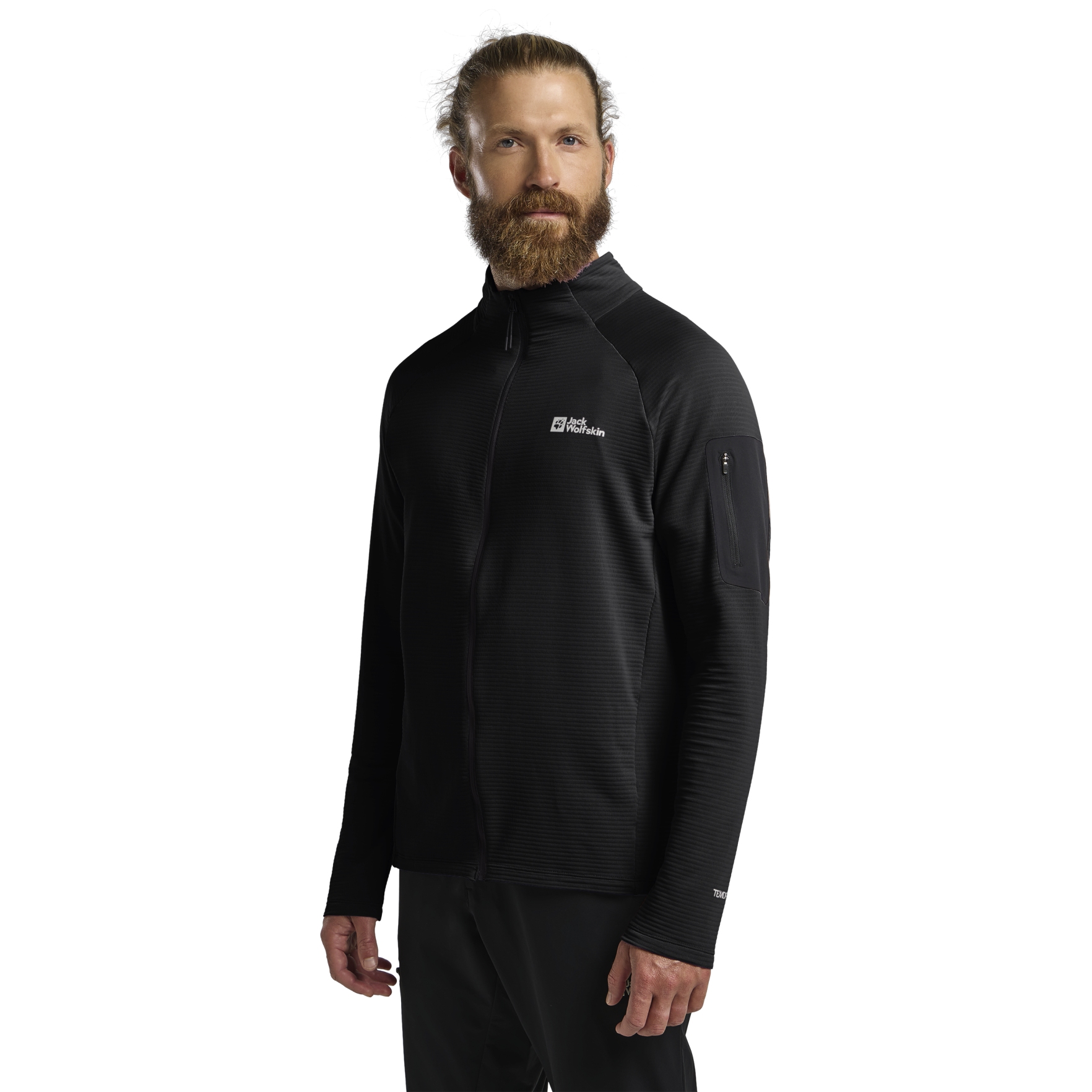 Bild von Jack Wolfskin Prelight Fz Jacke Herren - schwarz