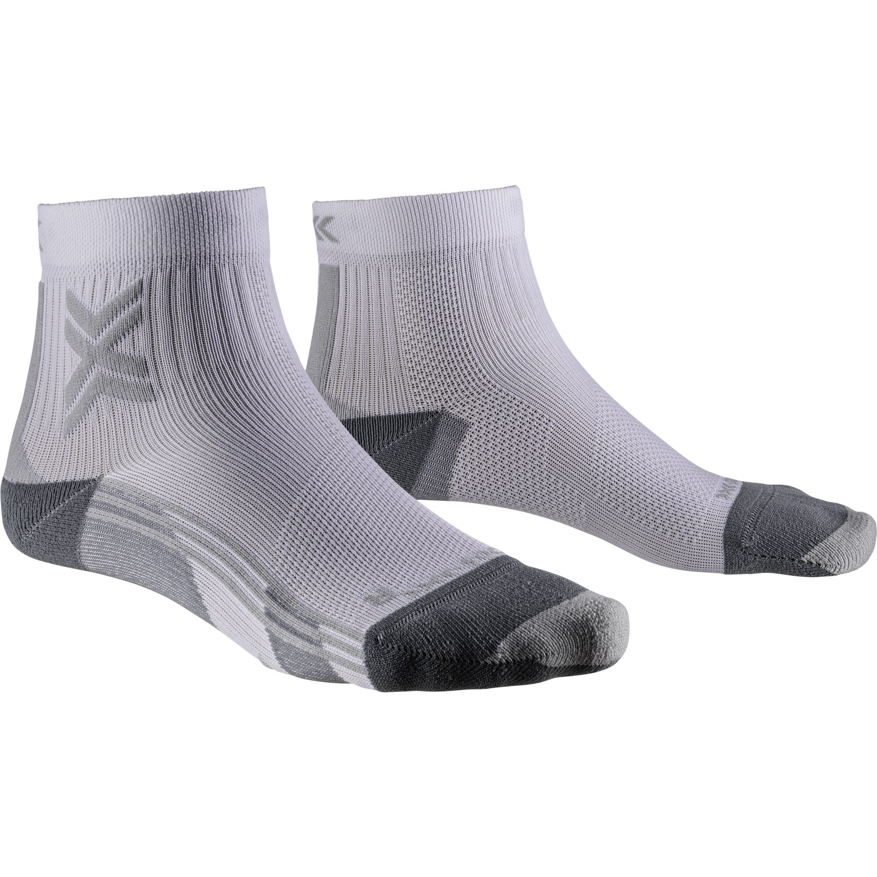 Image de X-Socks Chaussettes Femme - Run Discover Ankle - arctic white/pearl grey