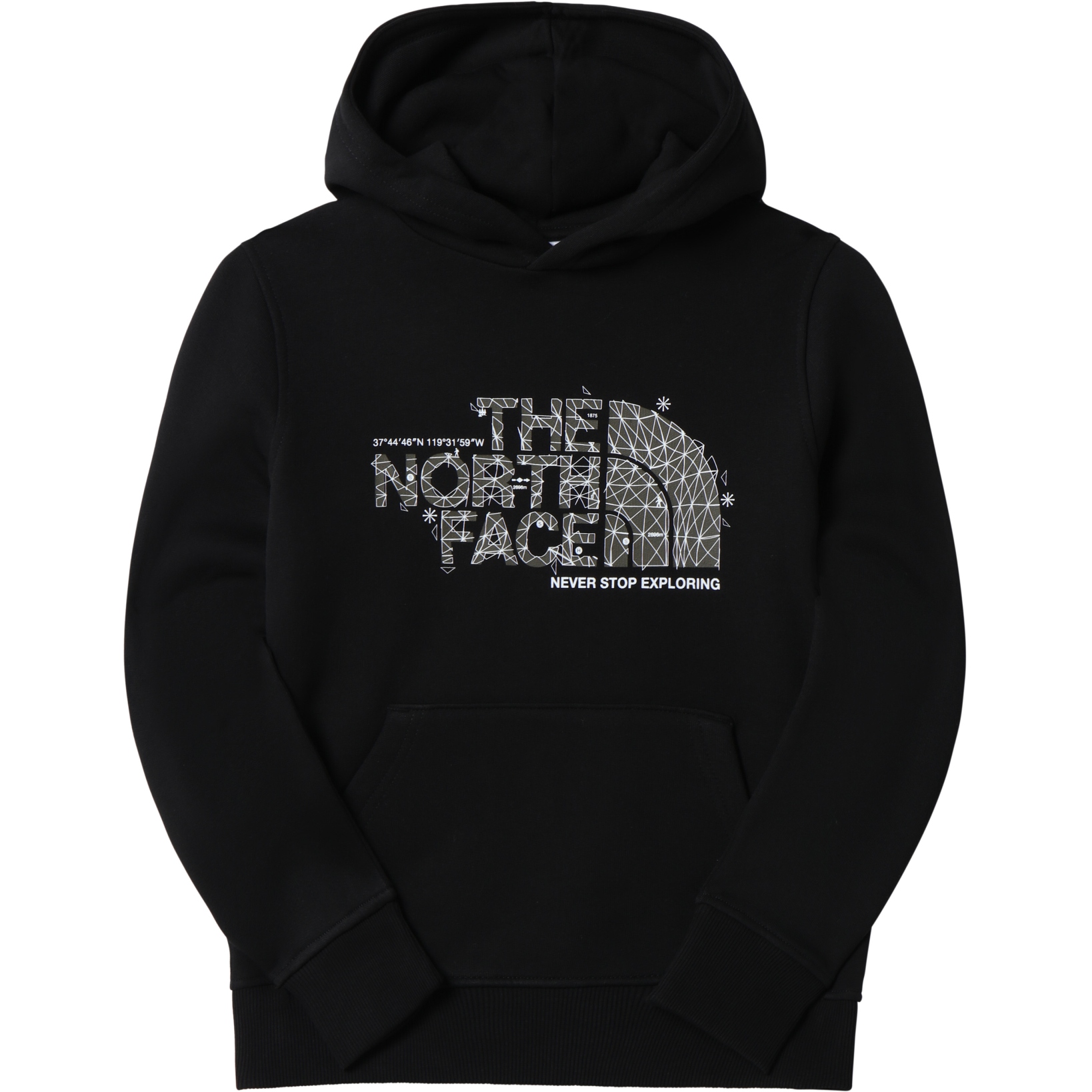 The North Face Drew Peak Black Hoodie Jugendliche für | BIKE24 - TNF