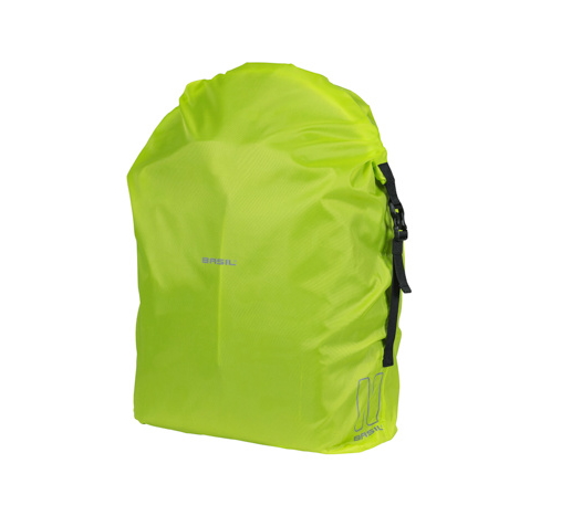 Picture of Basil Keep Dry and Clean Raincover - vertical - neon yellow