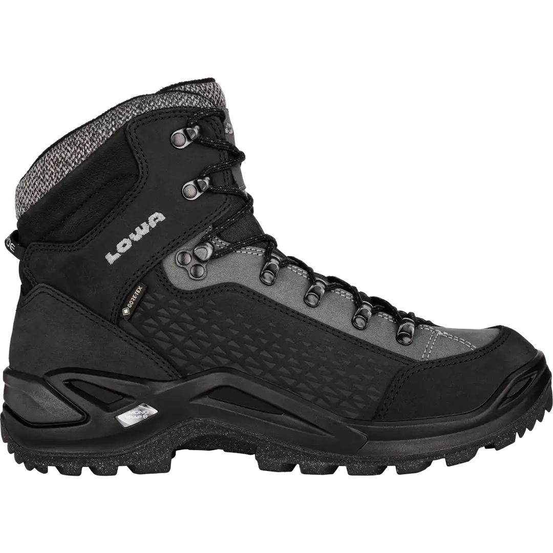 Picture of LOWA Renegade Warm GTX Mid Men&#039;s Winter Boots - black/grey