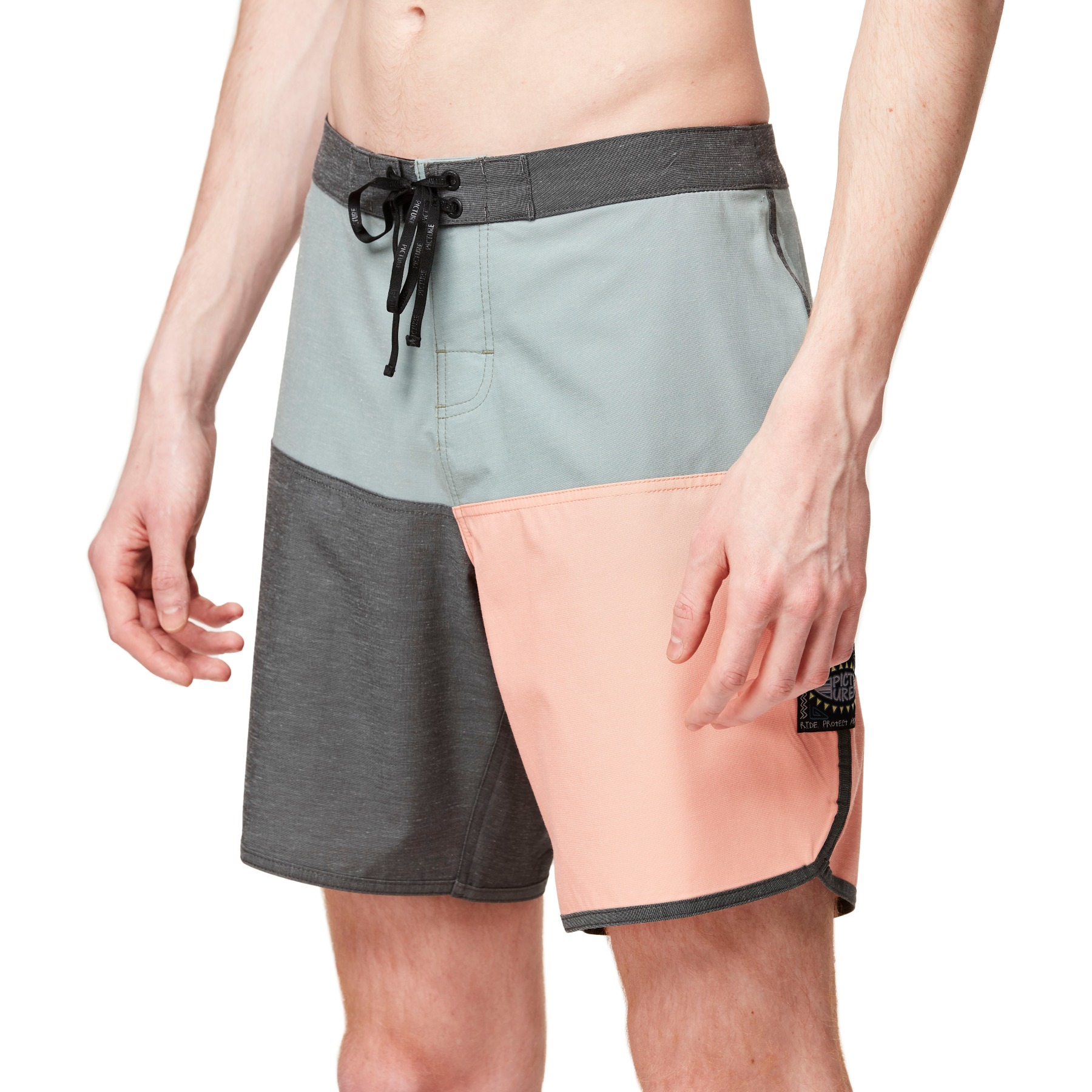 Picture of Picture Andy Heritage Solid 17 Boardshorts Men - Slate Grey