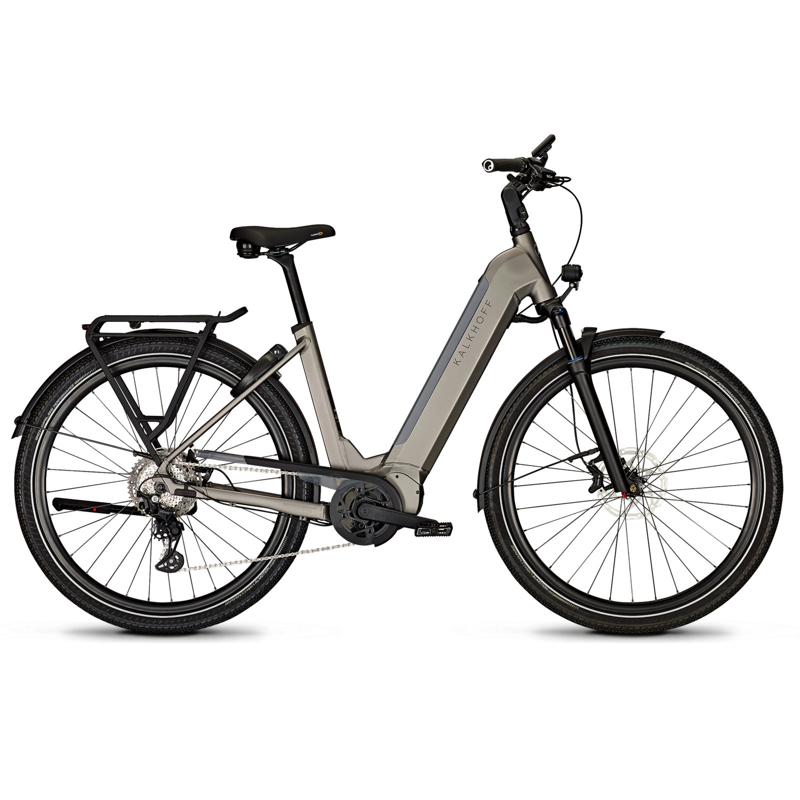 Produktbild von Kalkhoff ENDEAVOUR 5.B ADVANCE+ - Tiefeinstieg Trekking E-Bike - 2023 - jetgrey matt