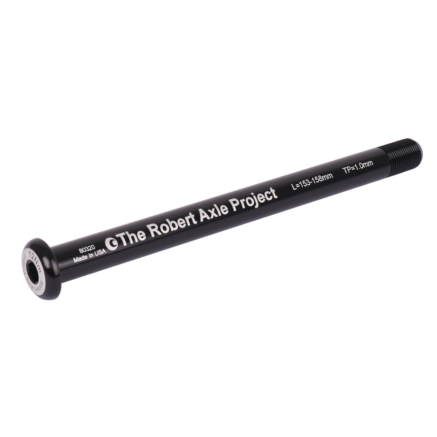 Picture of The Robert Axle Project - Lightning Thru Axle for Rear Wheel - 12x142/148mm - M12x1.0 153-172 - LIG603/613/617