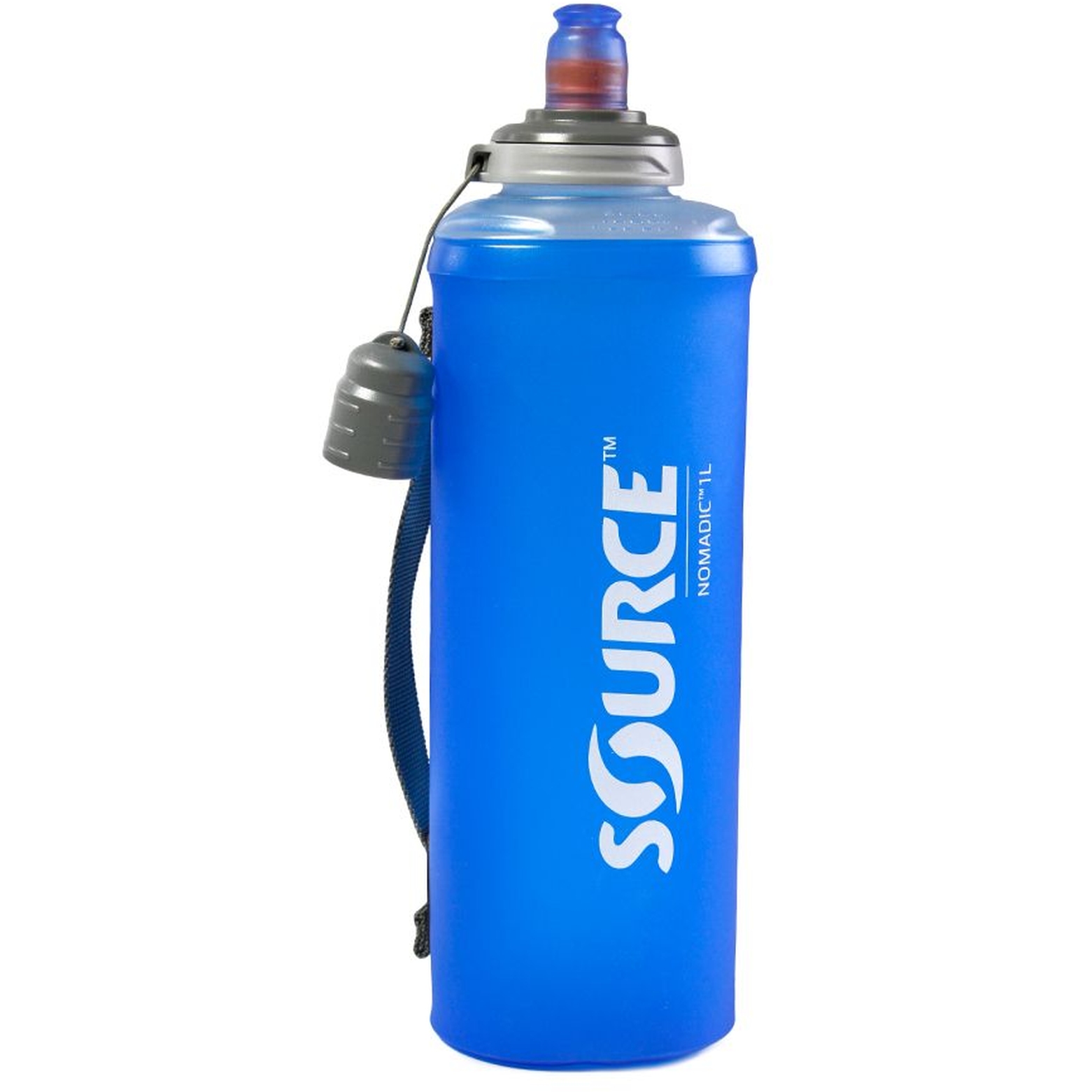Productfoto van Source Nomadic Foldable Bottle 1L - Blue