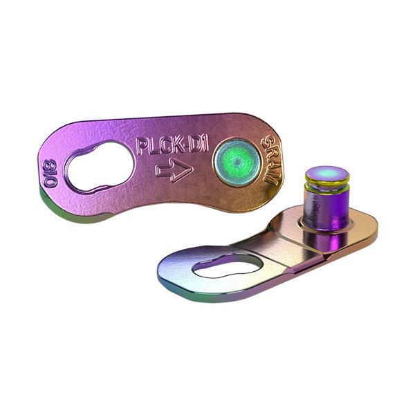 Picture of SRAM PowerLock Flattop Chain Connector - Rainbow