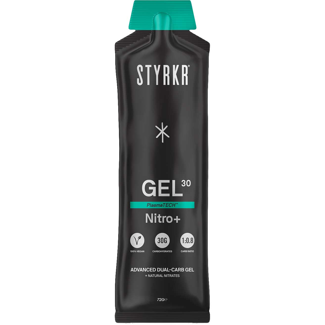 Produktbild von Styrkr GEL30 Nitro Dual-Carb Energy Gel - Kohlenhydrat-Gel - 72g