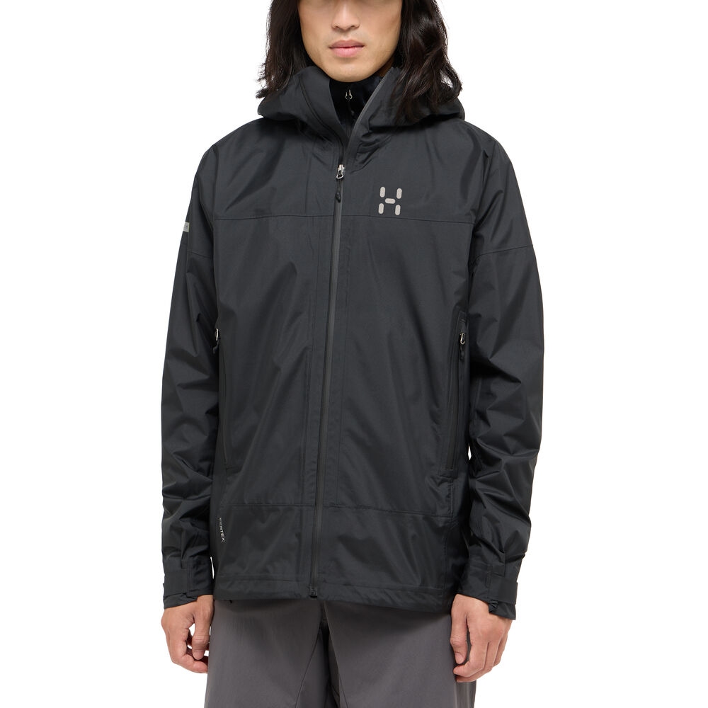 Produktbild von Haglöfs L.I.M Airak 2.5L Regenjacke Herren - true black 2C5