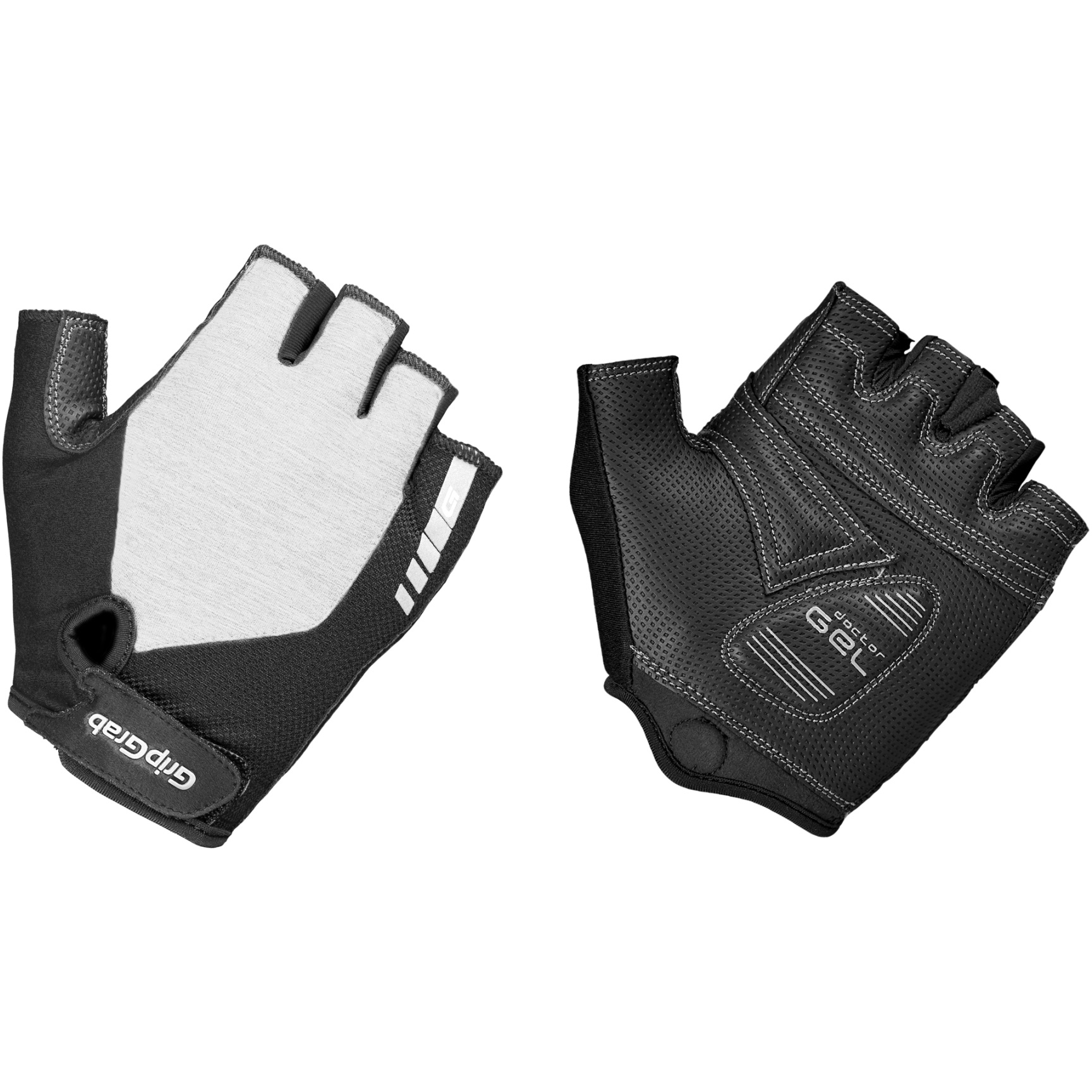 Productfoto van GripGrab ProGel Dames Gevoerde Handschoenen met Korte Vingers - White