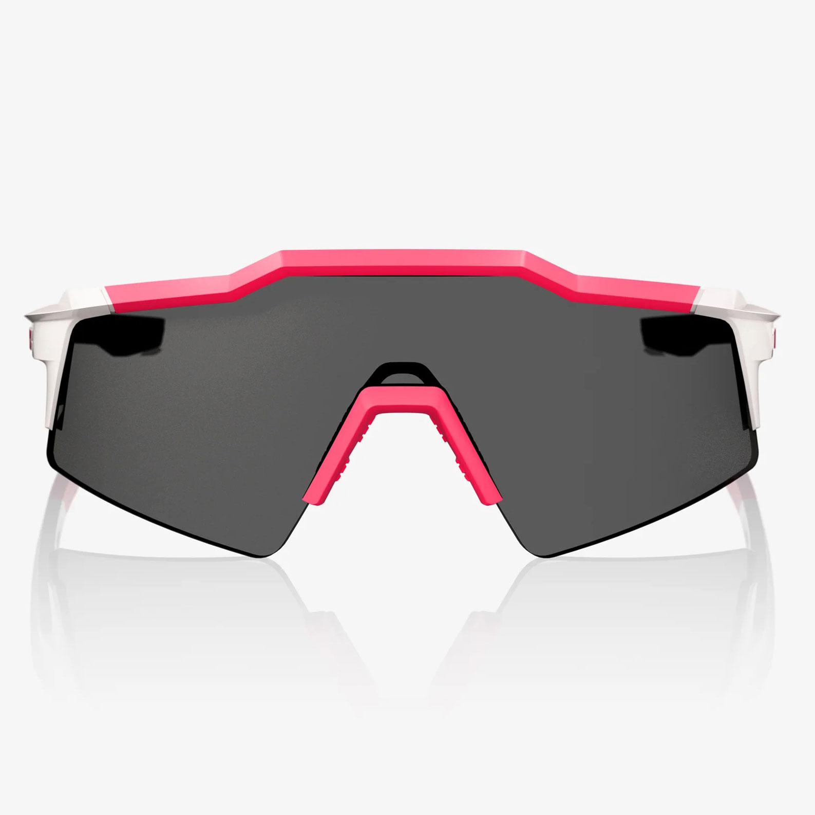 100% Speedcraft SL Glasses - Puddy Pink White - Smoke | Clear | BIKE24