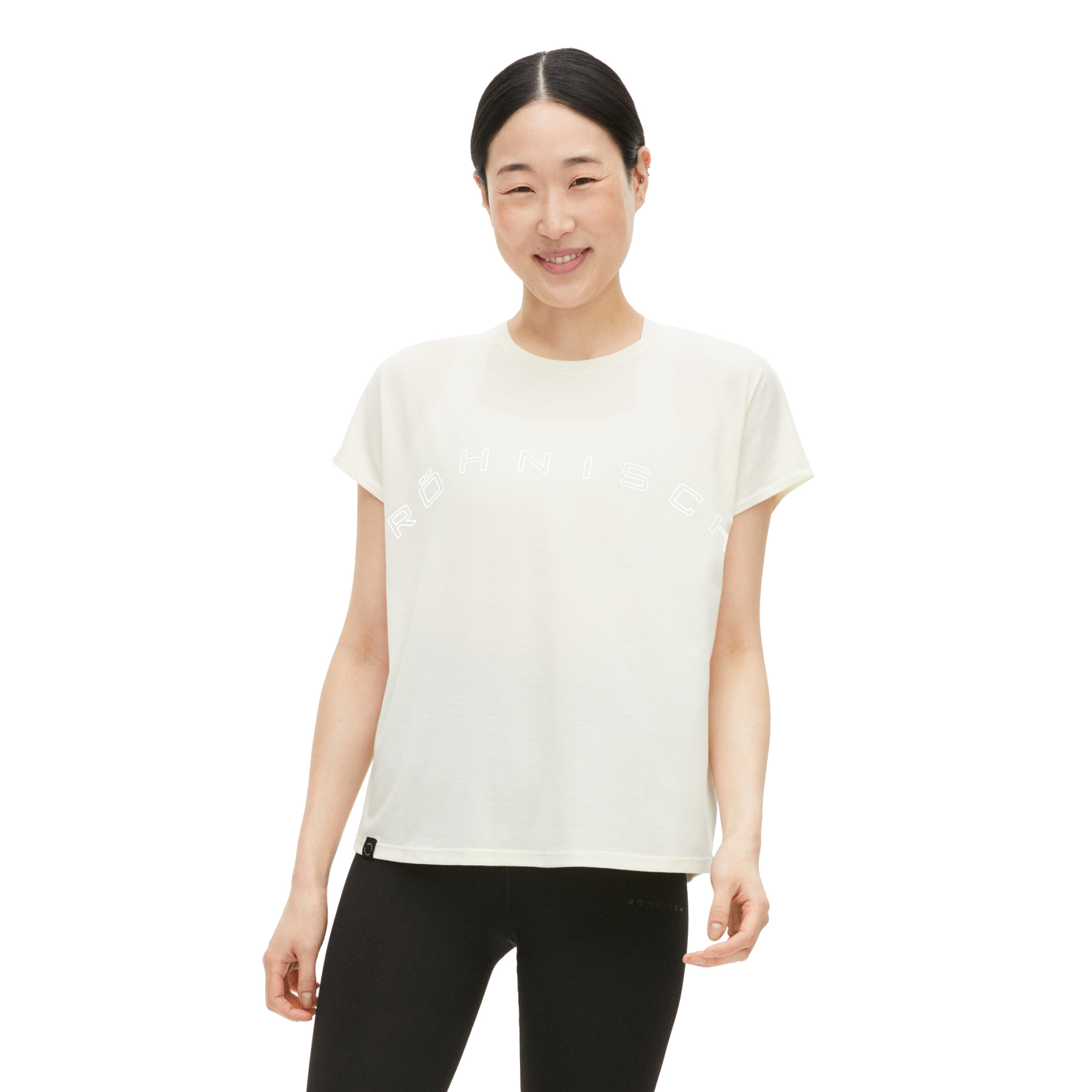 Imagen de Röhnisch Camiseta Mujer - Clara Loose - Tofu