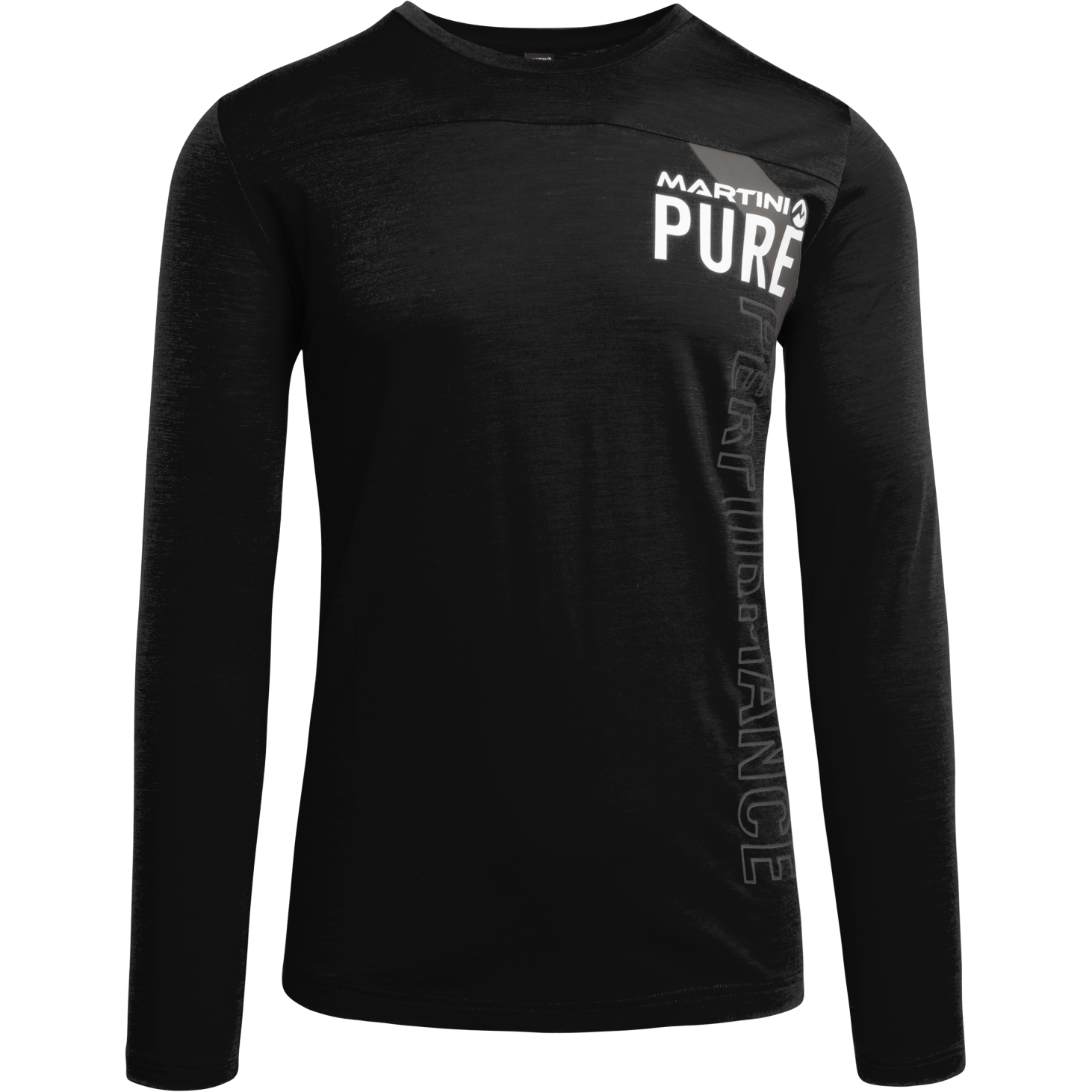 Picture of Martini Sportswear Defiance Long Sleeve Shirt - black_carbon