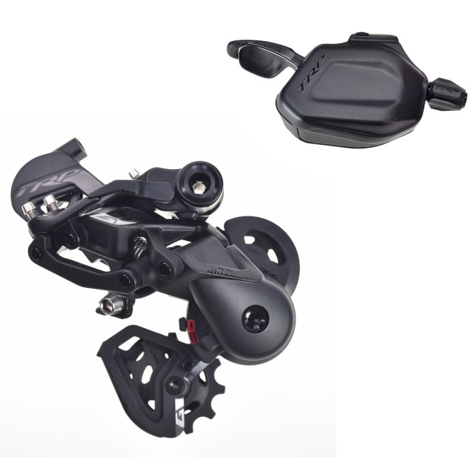 Picture of TRP G-Spec DH7 Derailleur and Shifter Kit - 7-speed - black/black