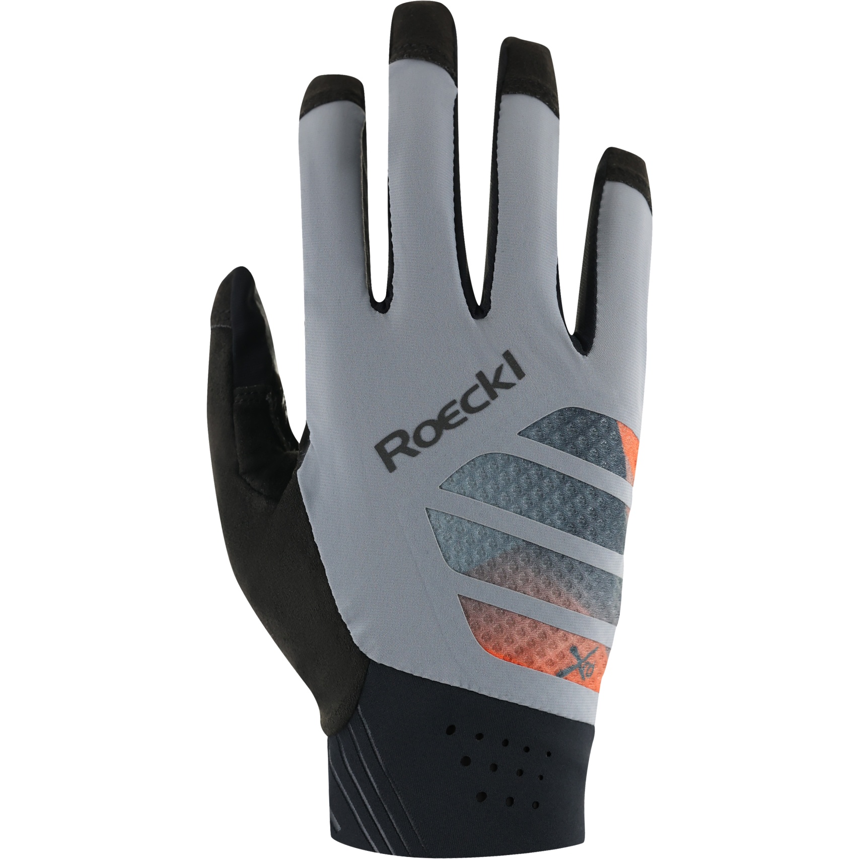 Велосипедные перчатки Roeckl Sports Murnau 2 - sharkskin 8350