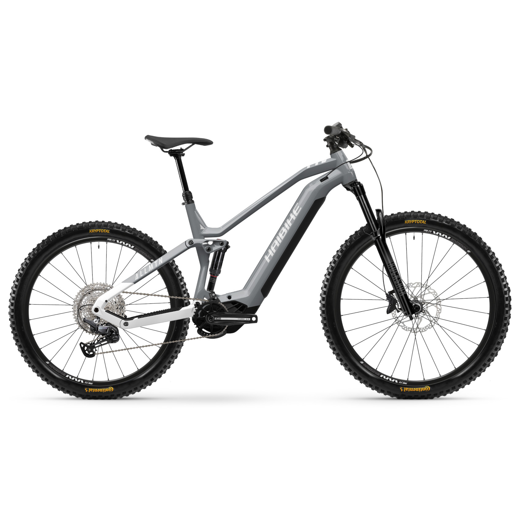 Picture of Haibike ALLMTN 3 720Wh - Electric Mountain Bike - 2024 - silver surf/white - gloss