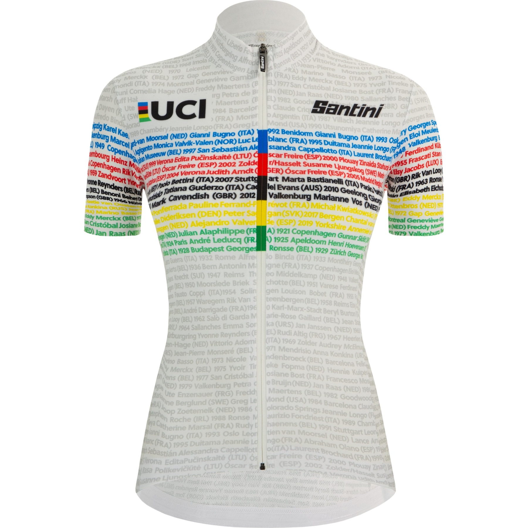 Produktbild von Santini UCI Road 100 Champions Damentrikot RE95475SCHAMP - print