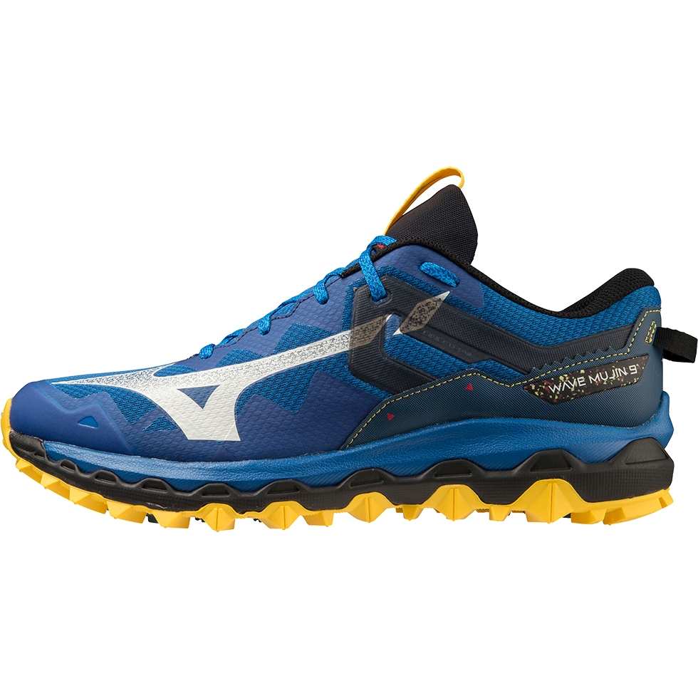 Picture of Mizuno Wave Mujin 9 Trail Running Shoes Men - Snorkel Blue / Blue Opal / Solar Power