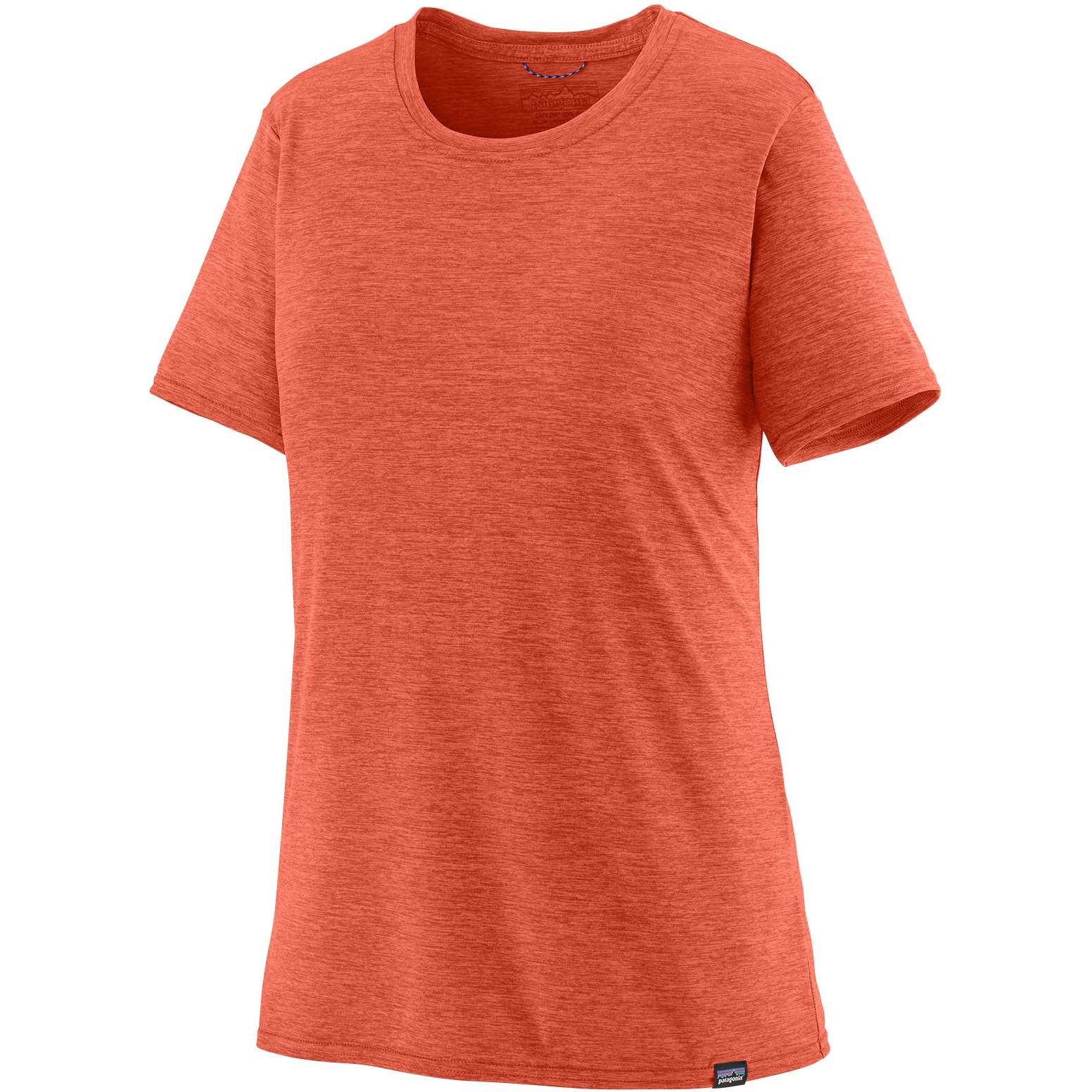 Produktbild von Patagonia Capilene Cool Daily T-Shirt Damen - Pimento Red - Coho Coral X-Dye