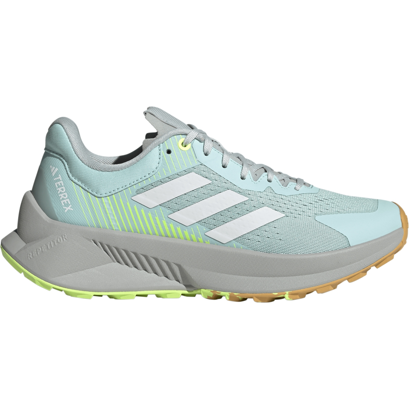Picture of adidas TERREX Soulstride Flow Trailrunning Shoes Women - seflaq/crayon white/wonder silver IF5038