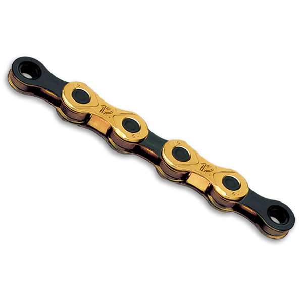 Picture of KMC X12 Ti-N Chain - 12-speed - gold/black