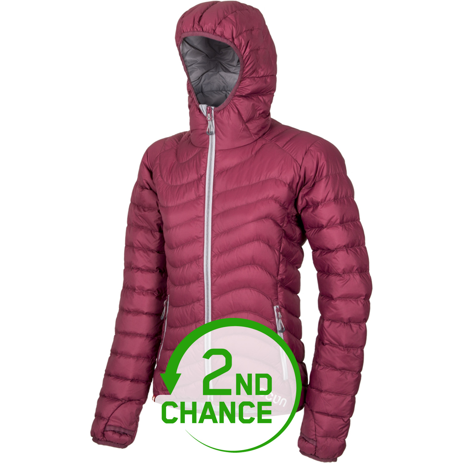 Bild von Ocún Tsunami ECO Daunenjacke Damen - rose maroon/silver sconce - B-Ware