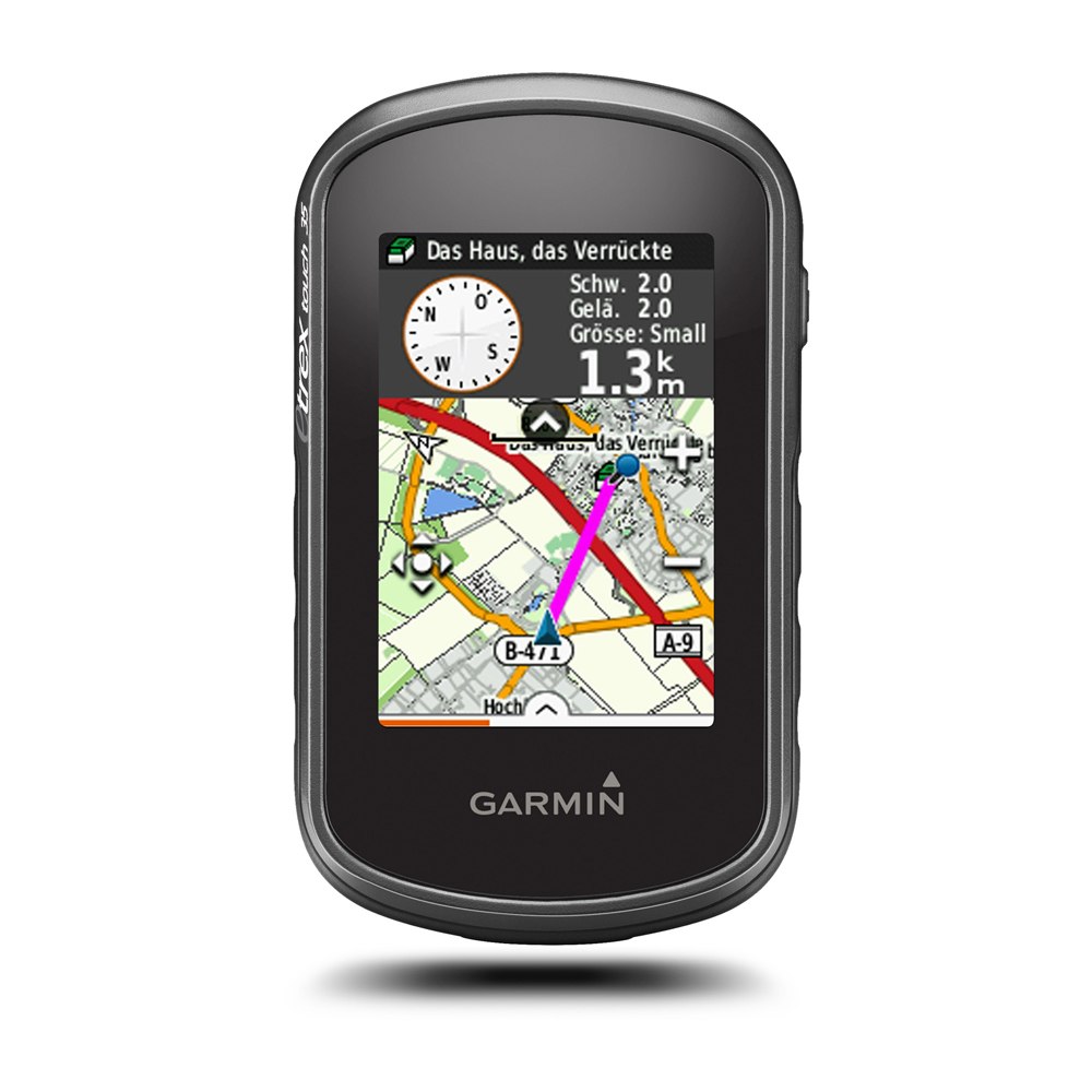 Produktbild von Garmin GPS eTrex Touch 35 Hand-Navigationsgerät + TopoActive Europa Karte - 010-01325-11 - grau/schwarz