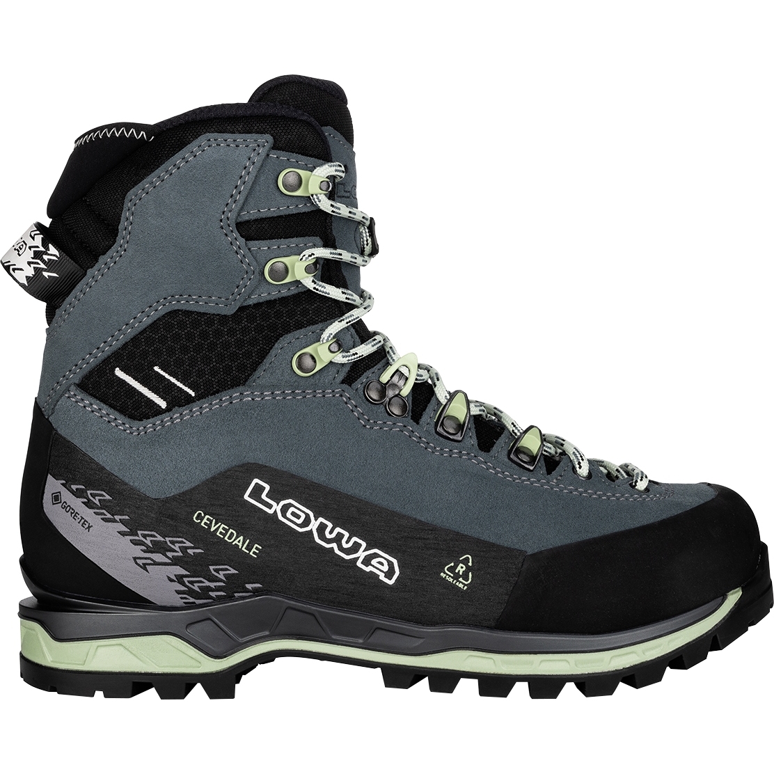 Productfoto van LOWA Cevedale Pro GTX Mid Wandelboots Dames - dark petrol