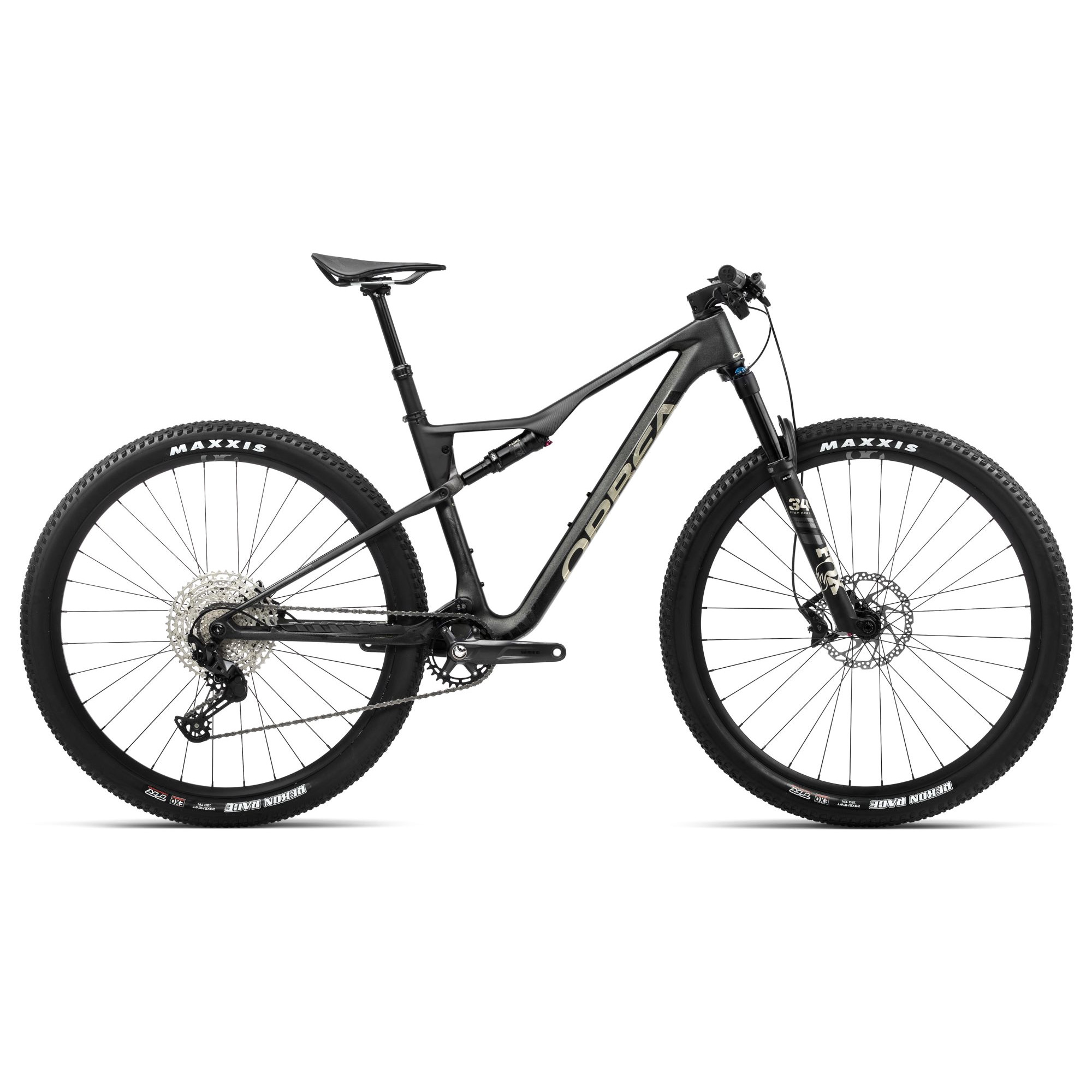 Picture of Orbea OIZ M30 SLX Carbon Mountain Bike - 2024 - Powder Black (matt)