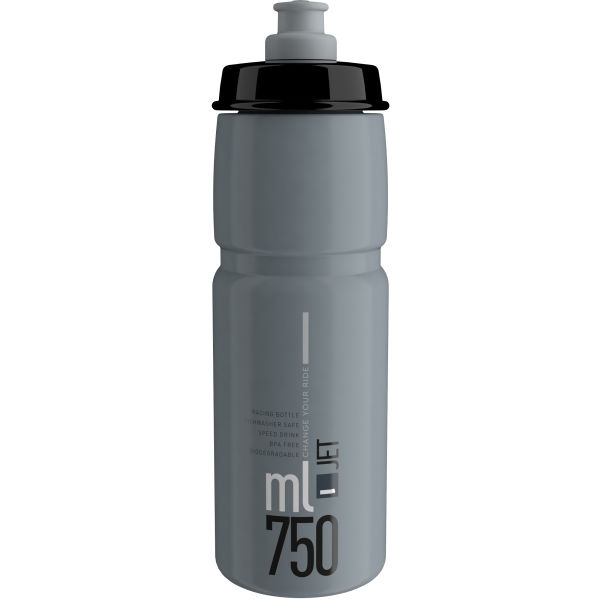 Produktbild von Elite Jet Trinkflasche - 750 ml - schwarz/grau