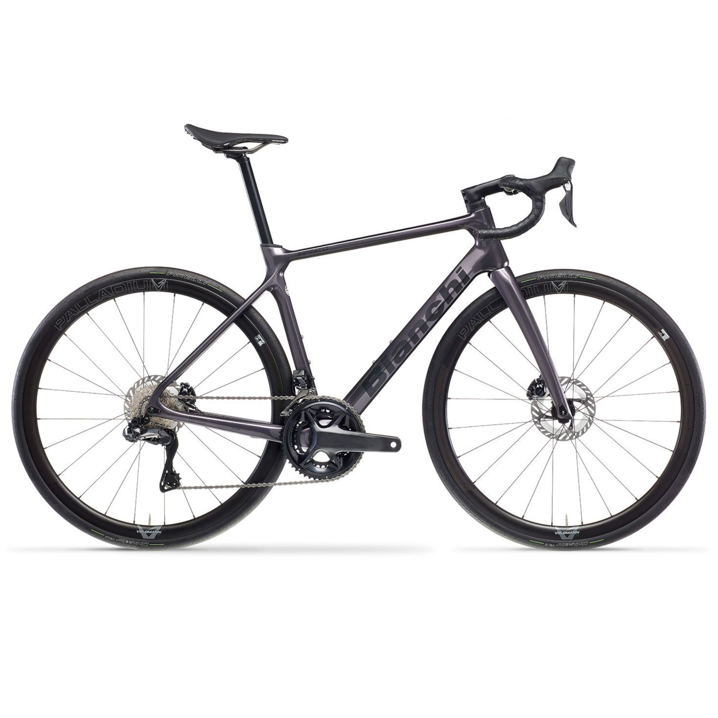 Zdjęcie: Bianchi INFINITO ICR - 105 - Rower szosowy z włókna węglowego - 2025 - purple black glossy / black matt