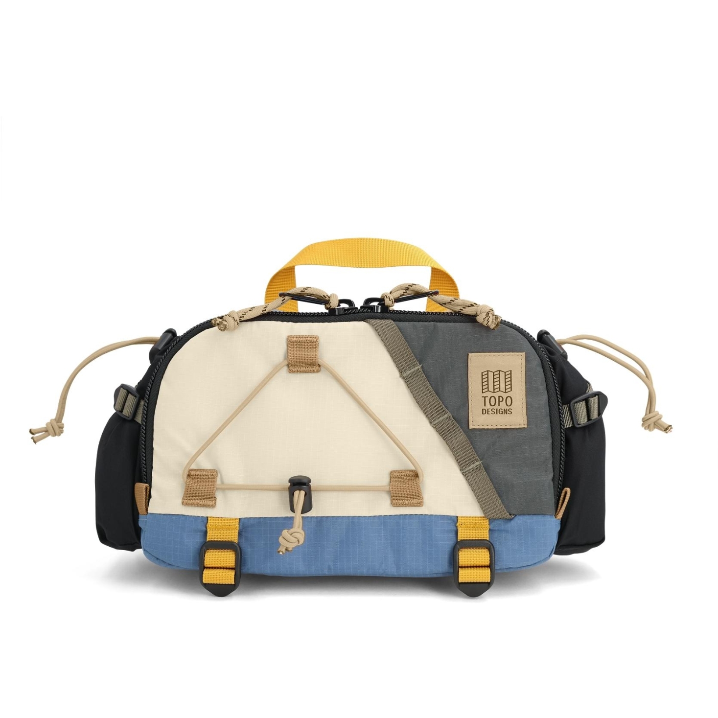 Produktbild von Topo Designs Mountain Hydro Hüfttasche - 4.4L - Stone Blue/Bone White