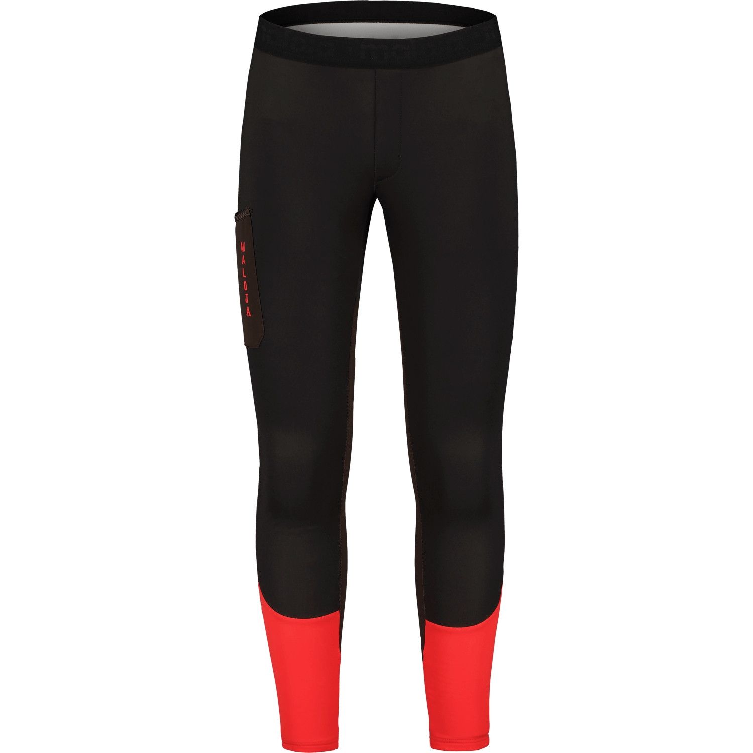 Photo produit de Maloja Collant Hybride Homme - PiglonM. Adventure Thermal - fire red multi 8800