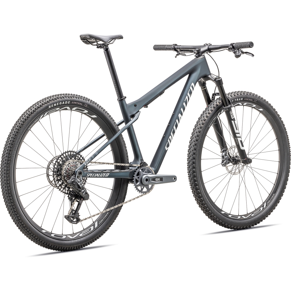 Specialized EPIC WORLD CUP EXPERT 29 Carbon Mountain Bike 2025 satin metallic deep lake white pearl