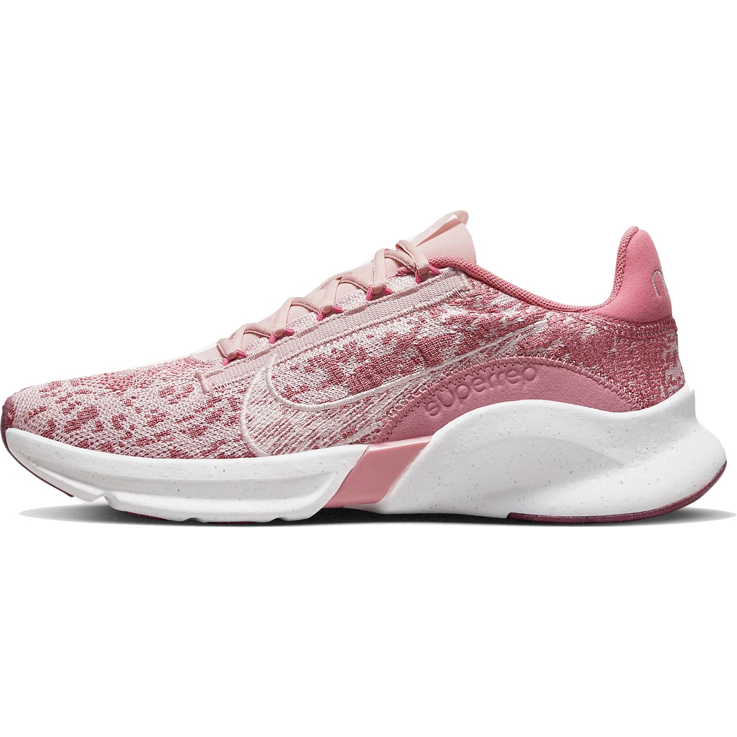Picture of Nike SuperRep Go 3 Flyknit Next Nature Training Shoes Women - desert berry/sail-barely rose DH3393-600