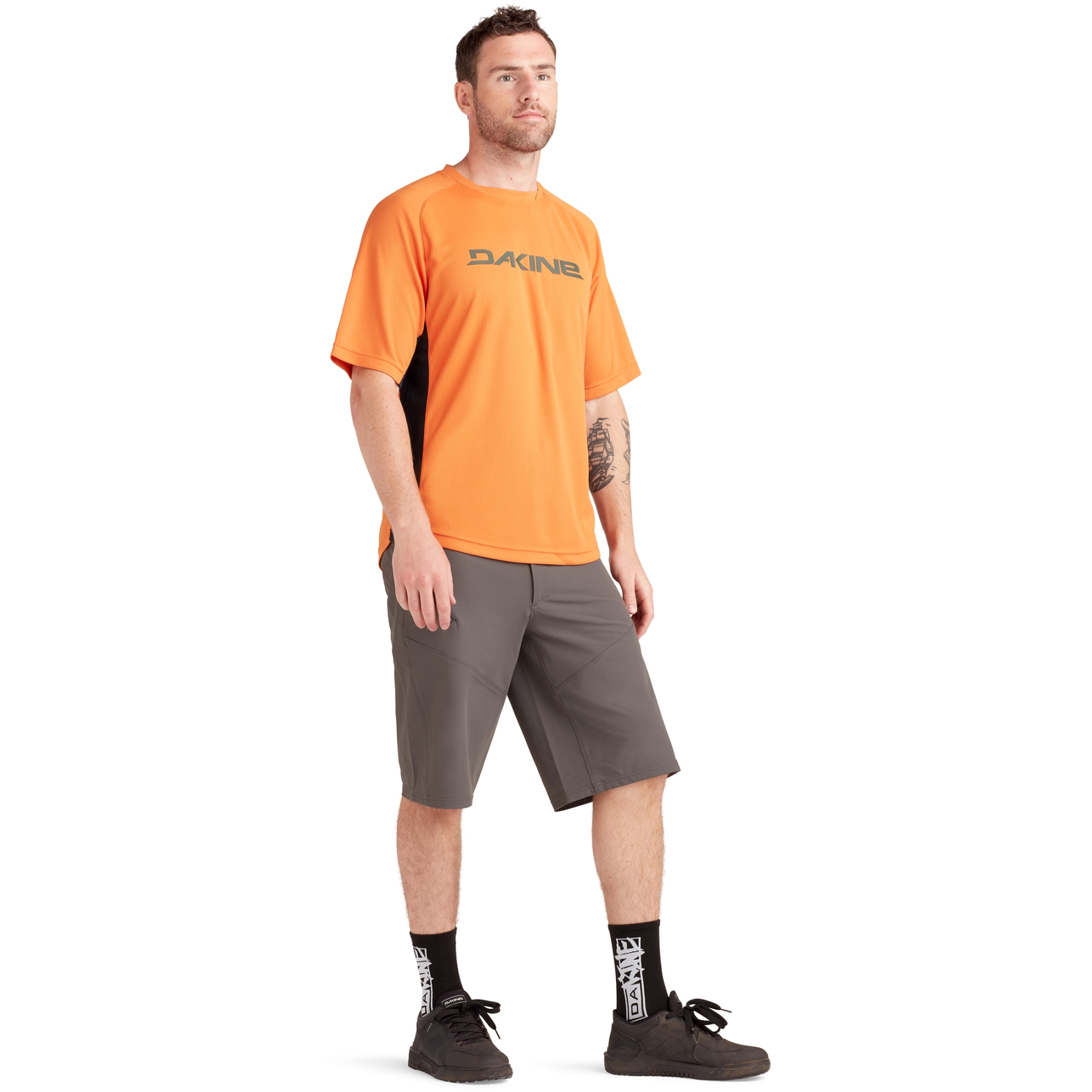 Dakine Thrillium Short Sleeve Bike Jersey burnt orange BIKE24