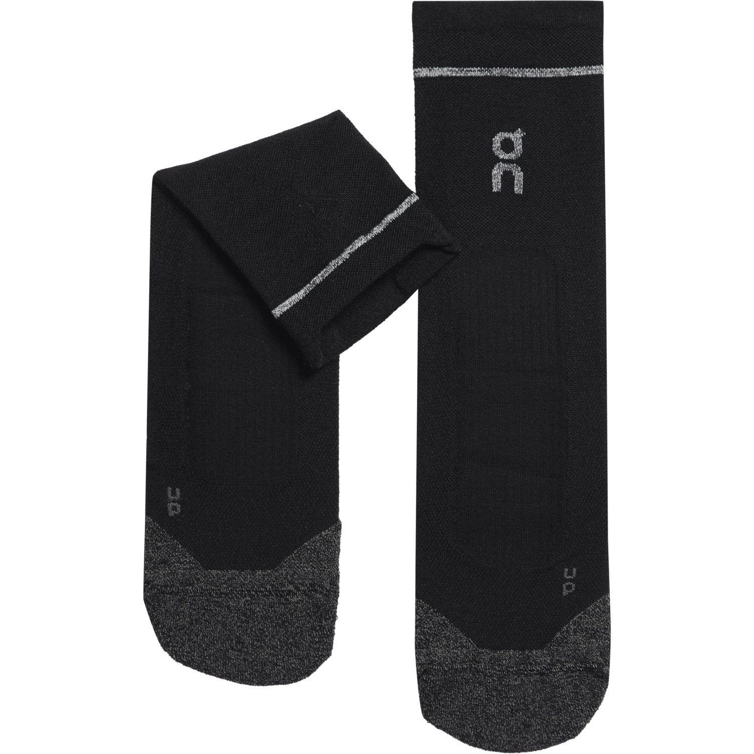 Produktbild von On Merino Ultra Trailrunning Socken - Schwarz